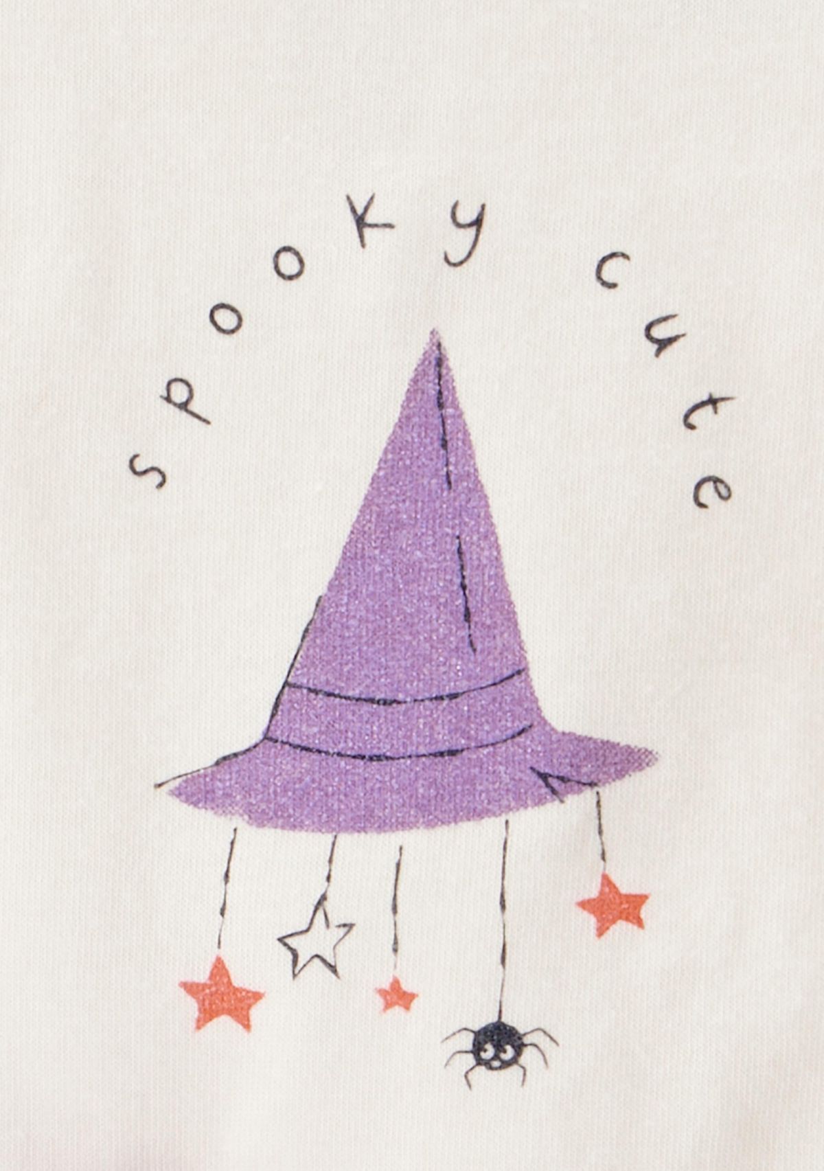 Toddler Girls Long Sleeve Halloween Bodysuit and Pants Set