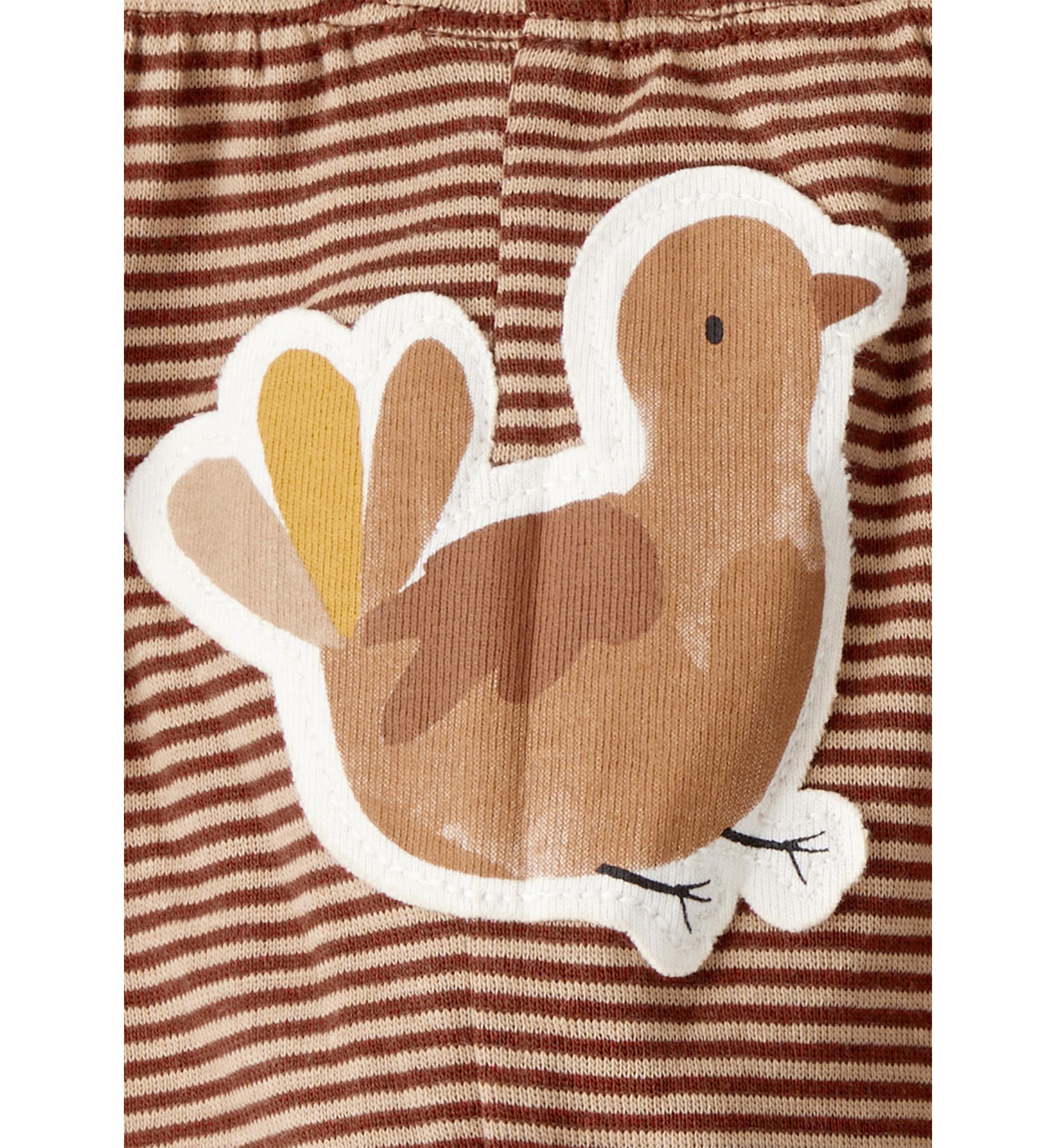 Baby Girls Turkey Bodysuit Set 