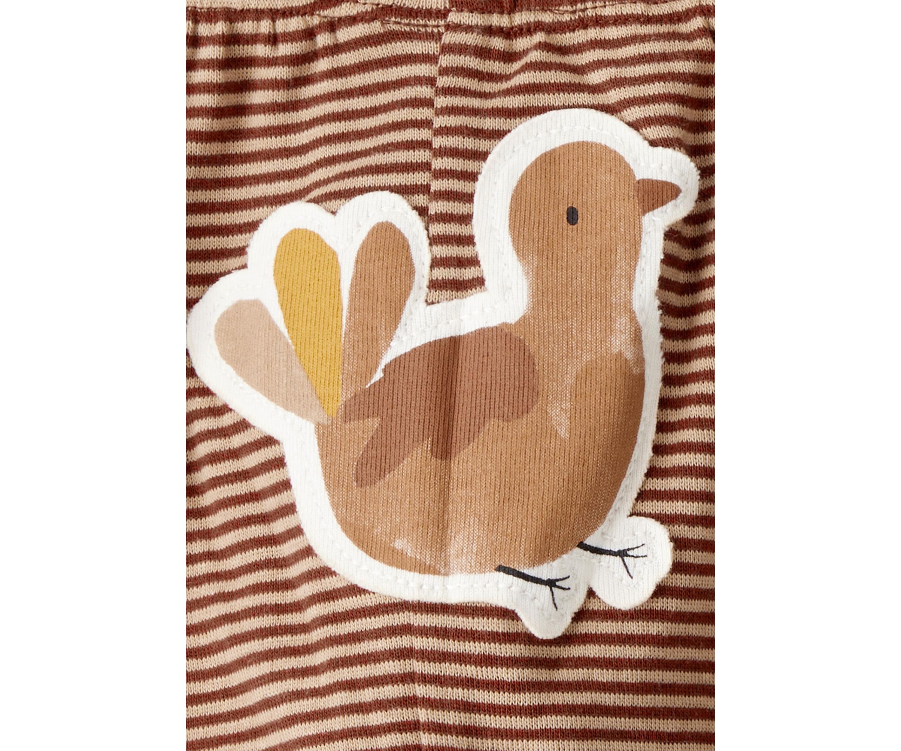 Baby Girls Turkey Bodysuit Set 