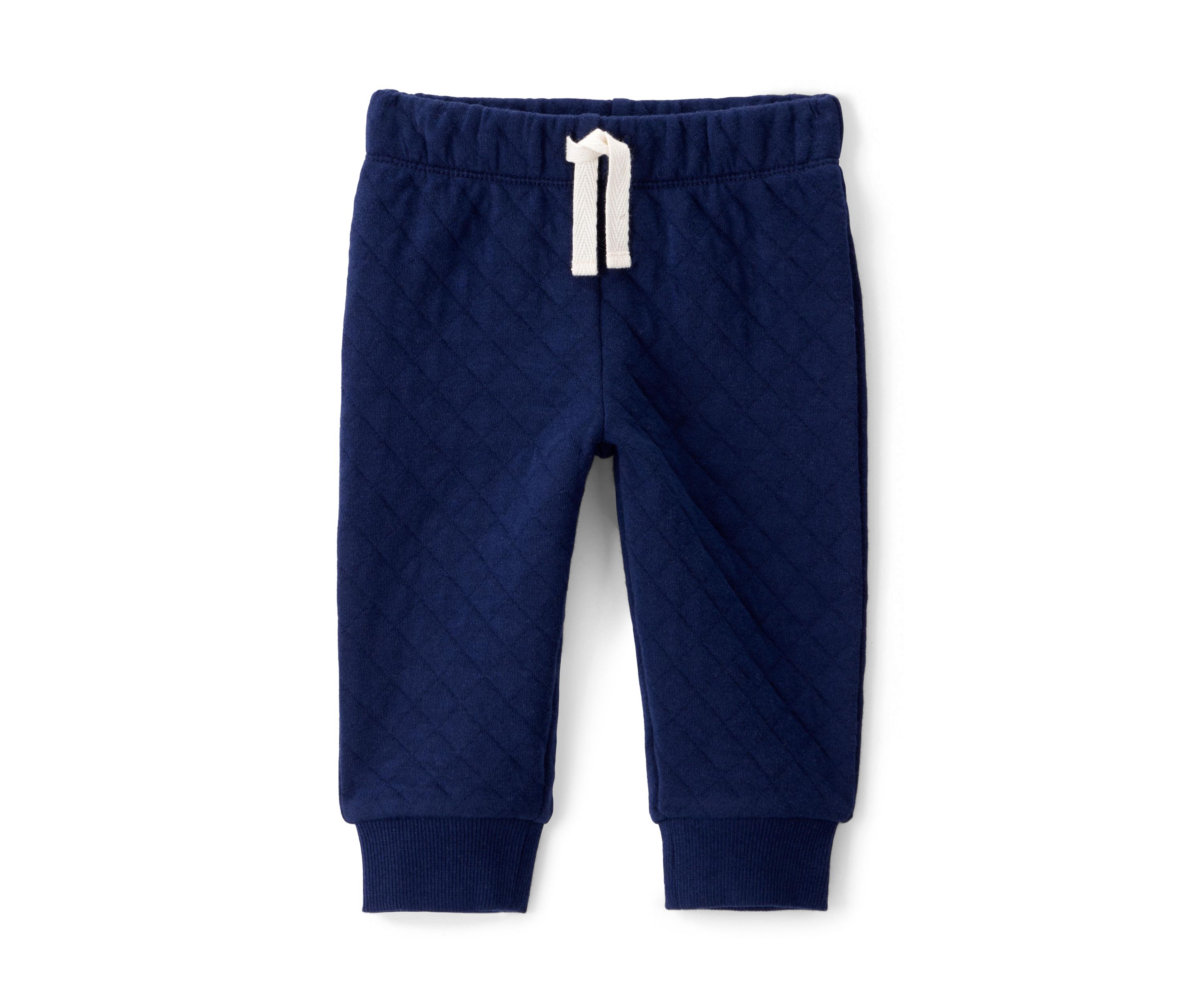 Baby Boys Long Sleeve Hooded Bodysuit and Jogger Pants Set