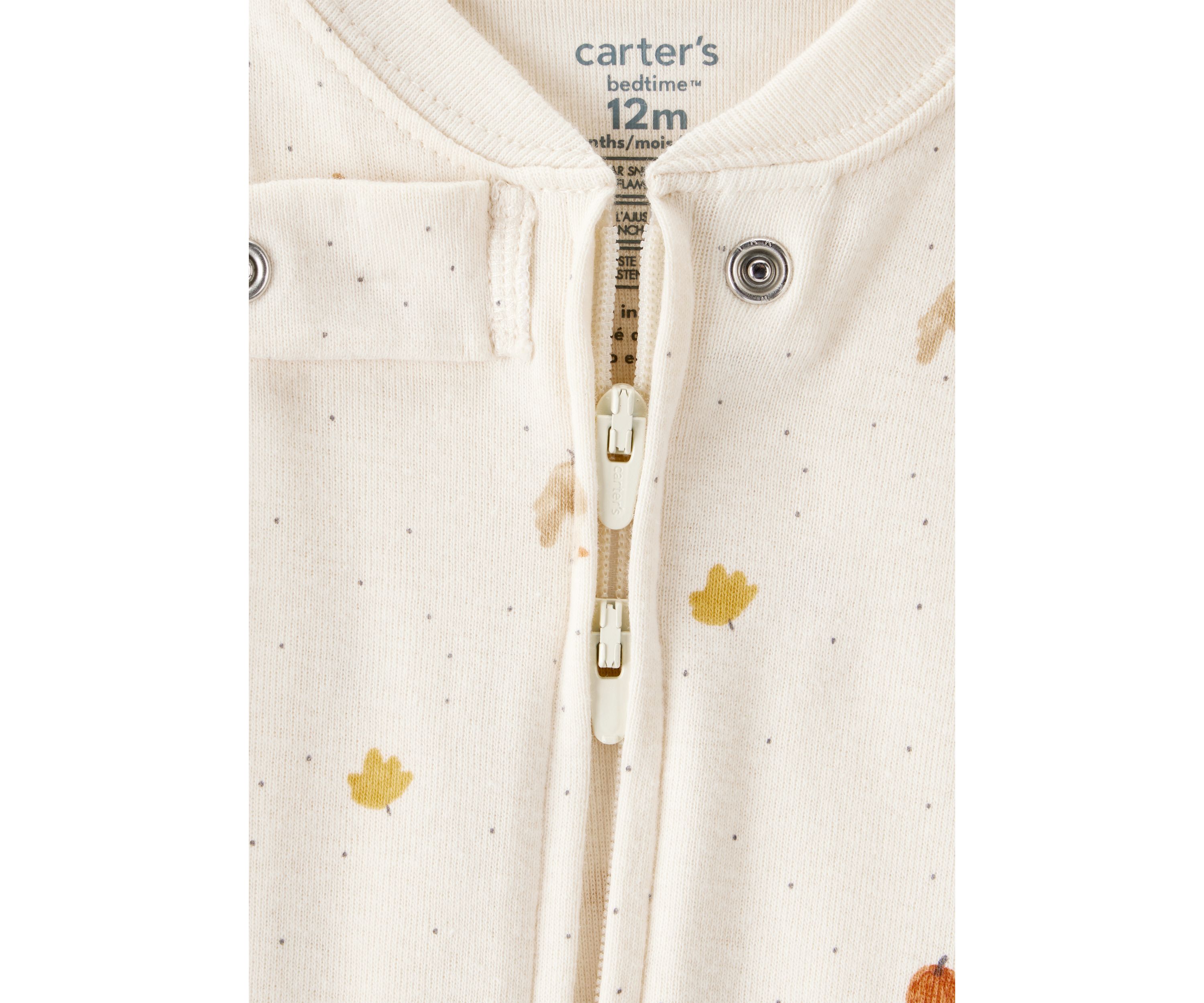 Baby Harvest Printed Footie Pajamas