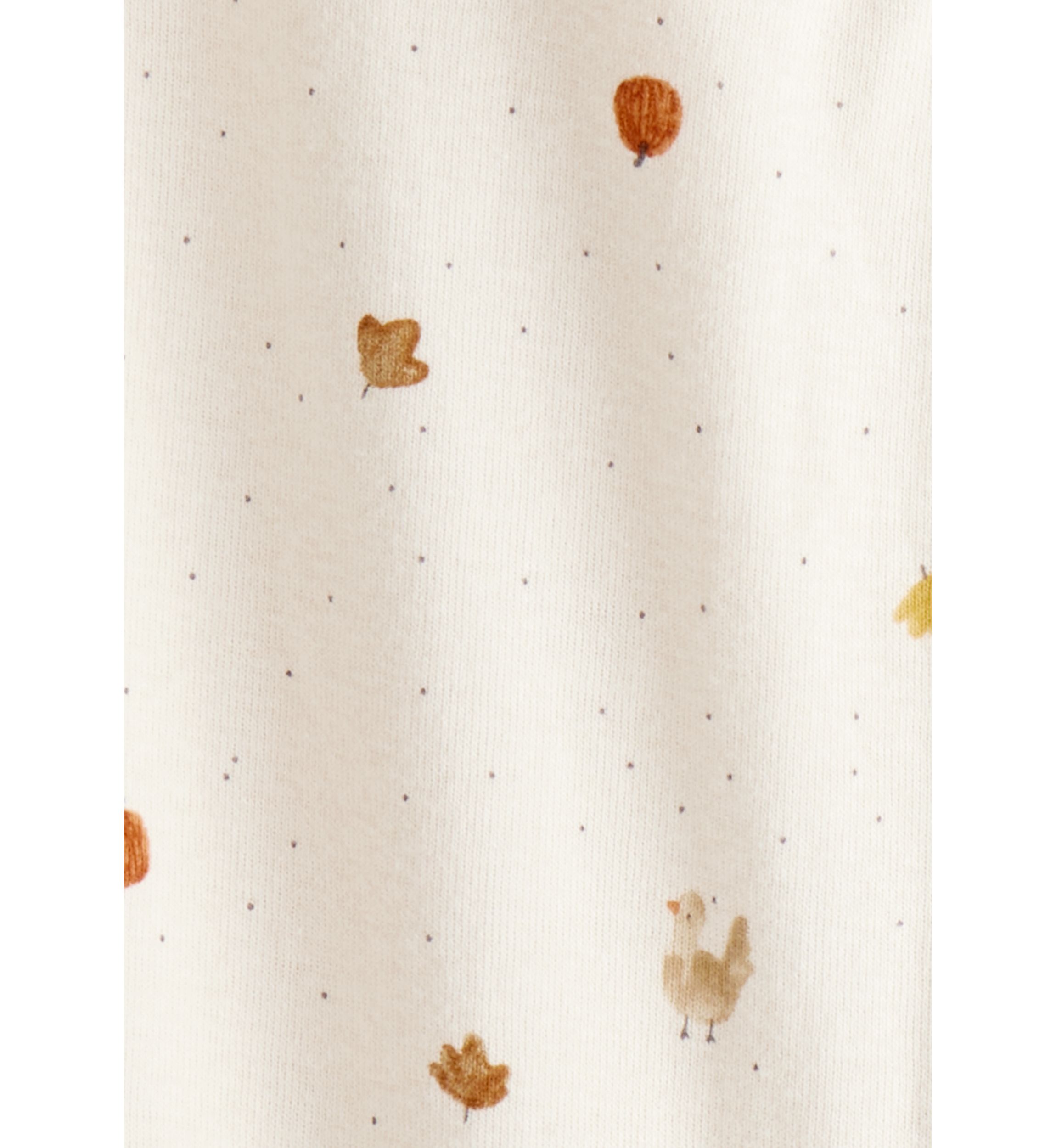 Baby Harvest Printed Footie Pajamas