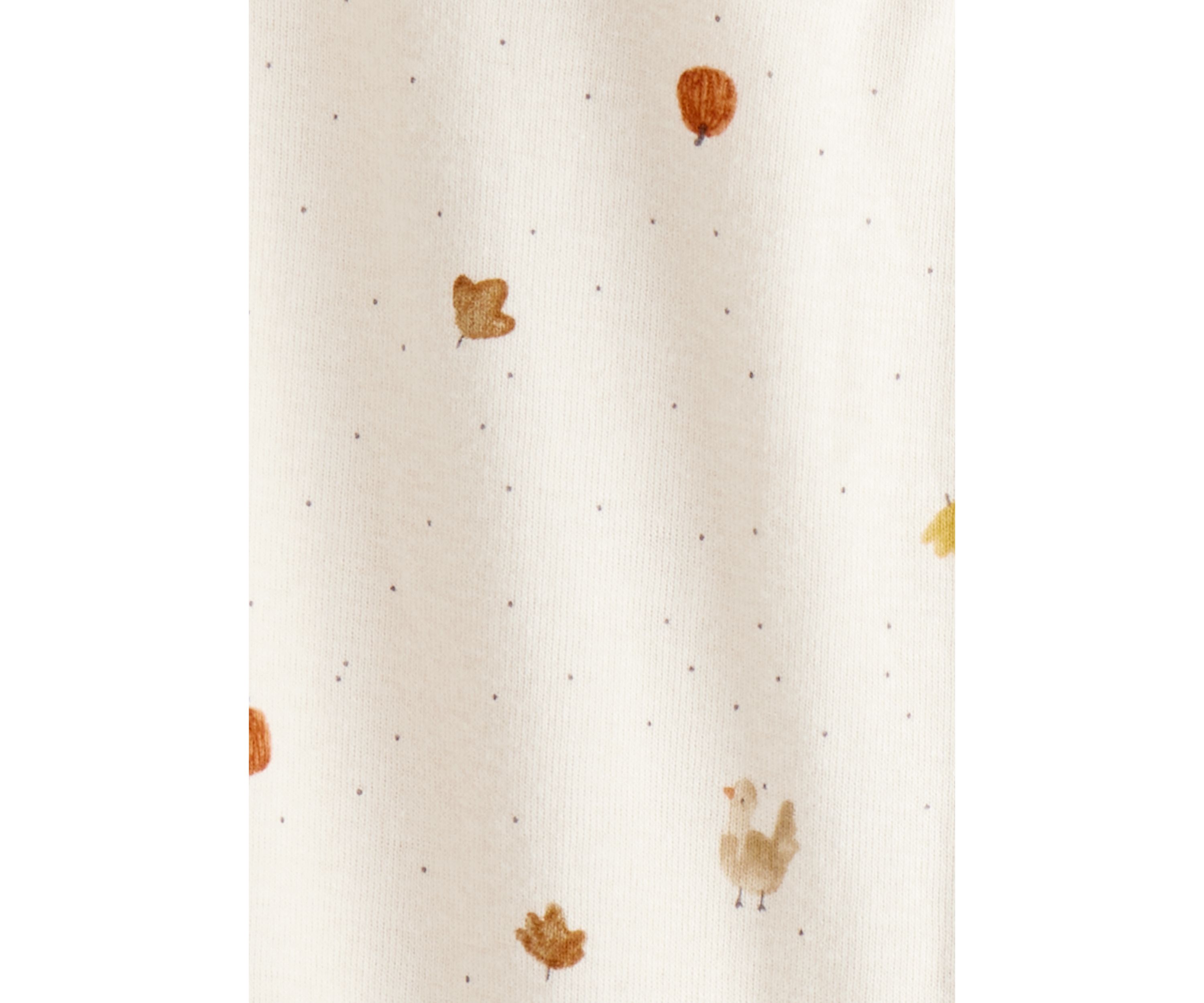 Baby Harvest Printed Footie Pajamas