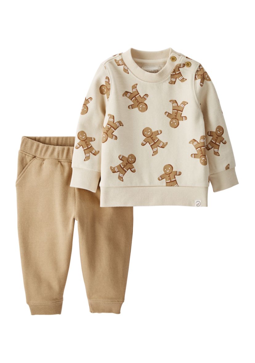Baby 2-Piece Gingerbread Set 