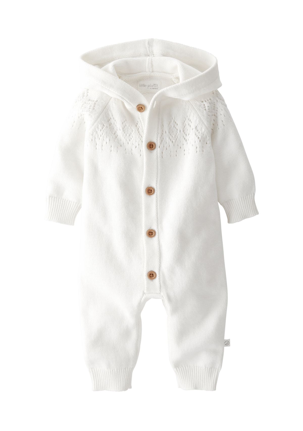 Baby Hooded Sweater Jumpsuit 