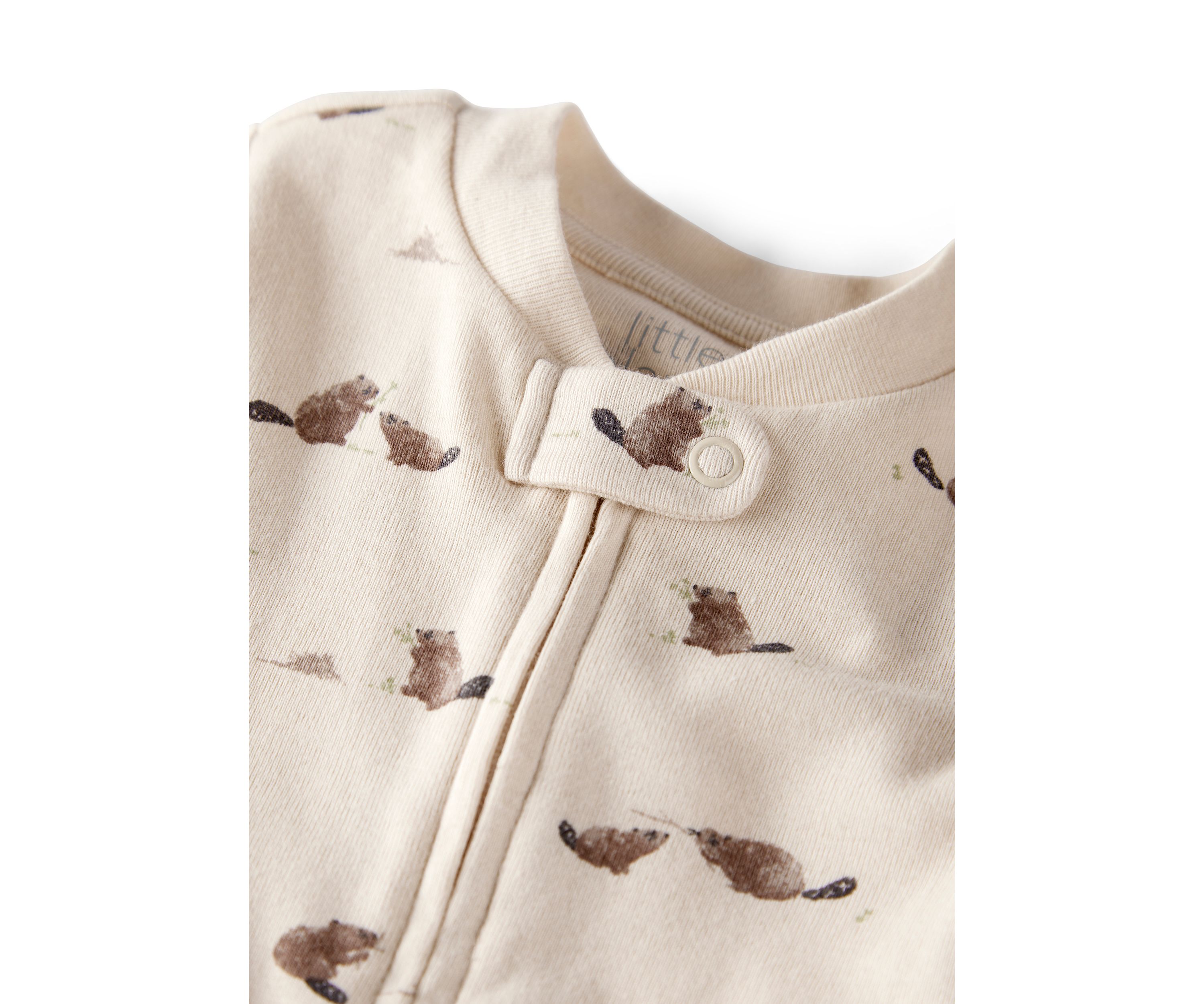 Baby Girls Printed Sleep & Play Pajama