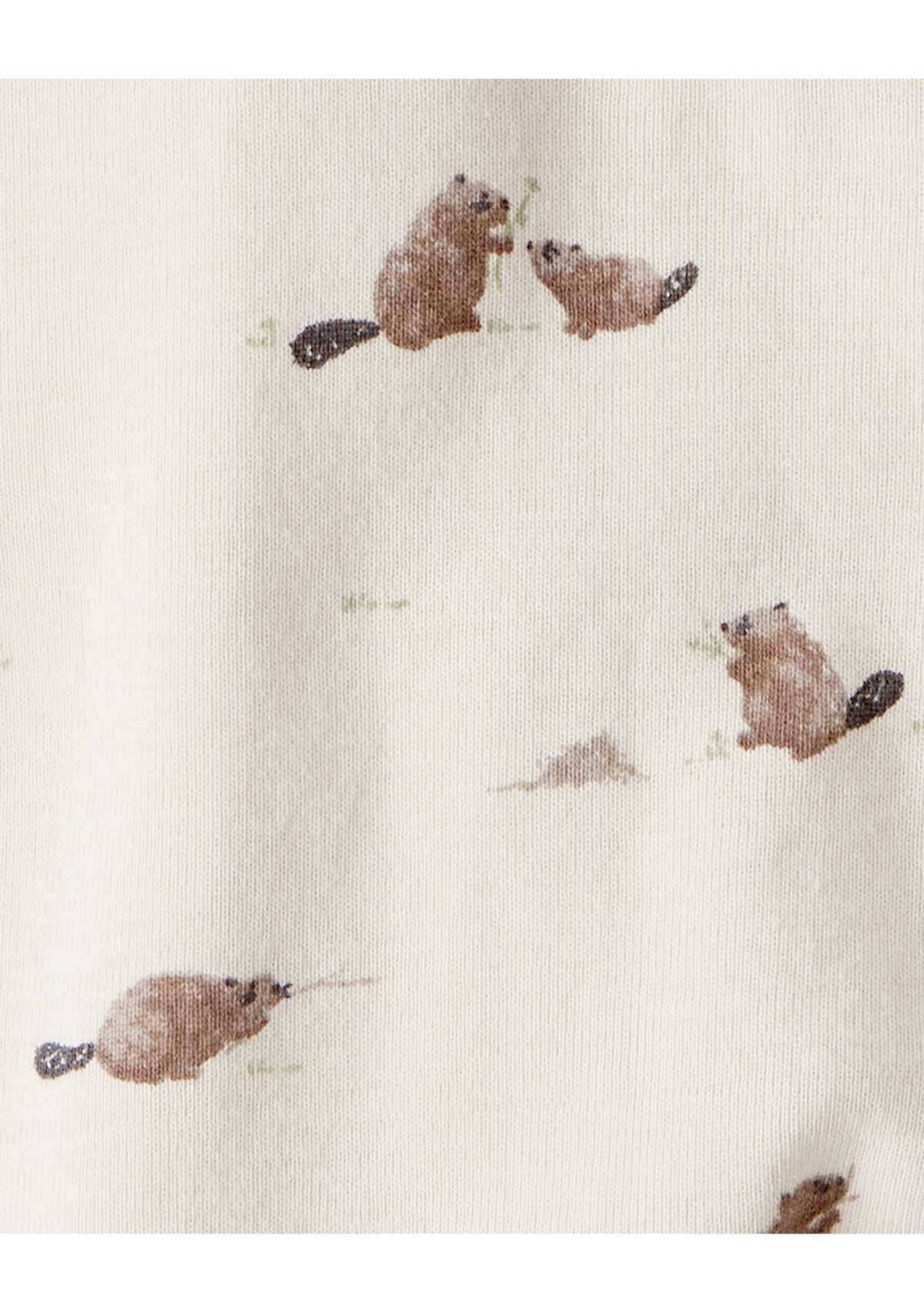 Baby Girls Printed Sleep & Play Pajama