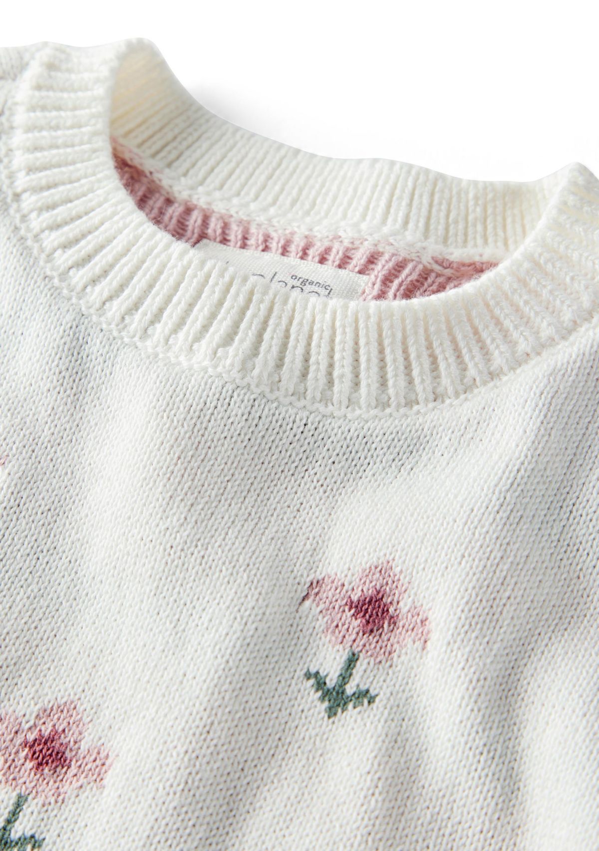 Baby Girls Floral Sweater Set 