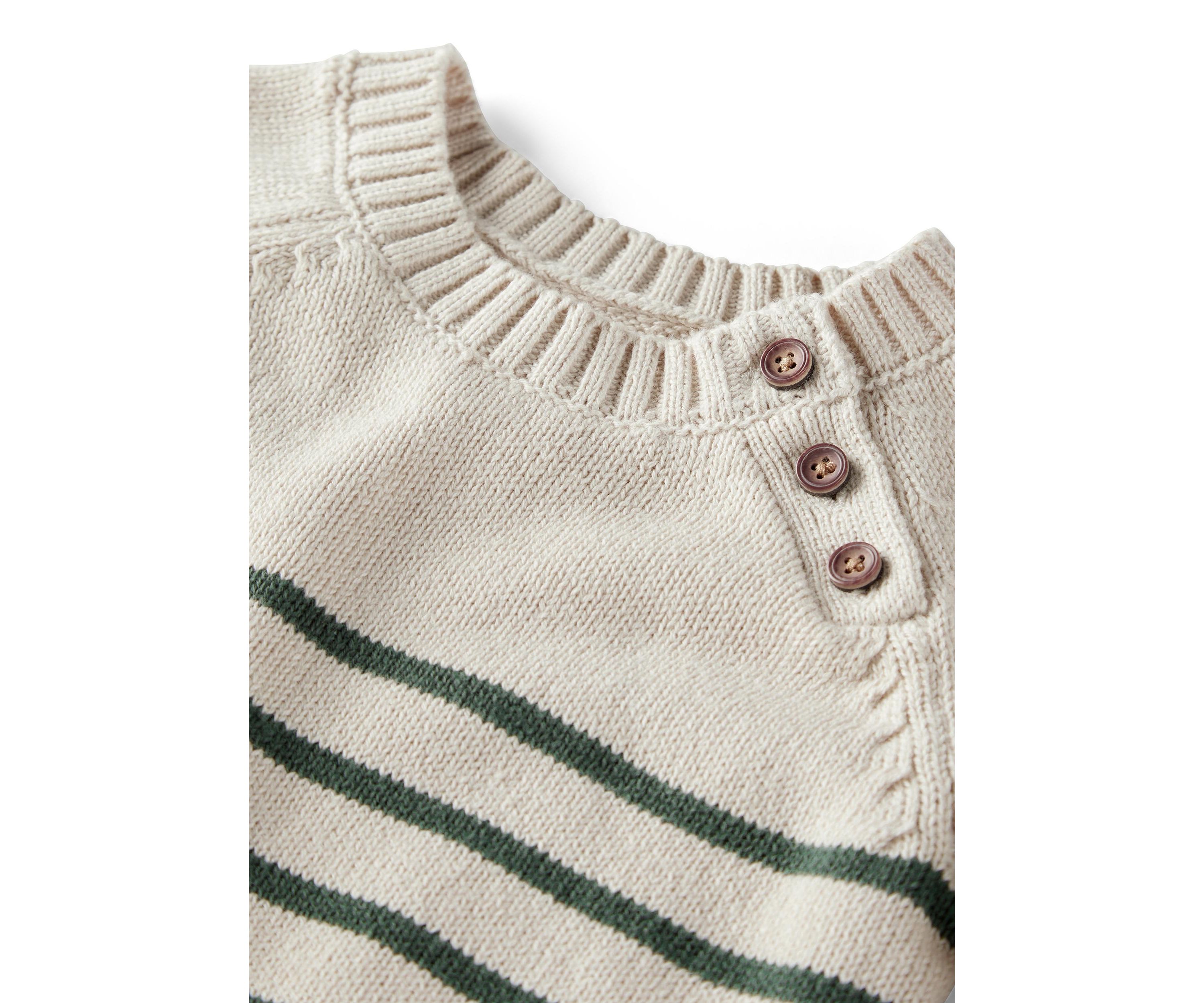 Baby Stripe Sweater Set