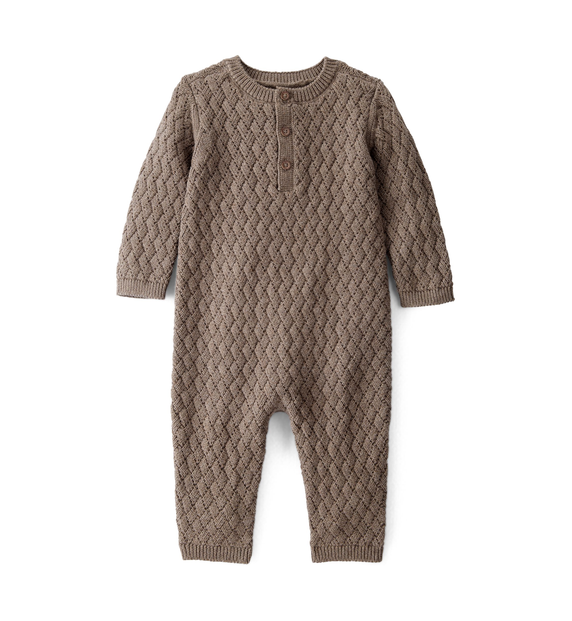 Baby Basketweave Jumpsuit
