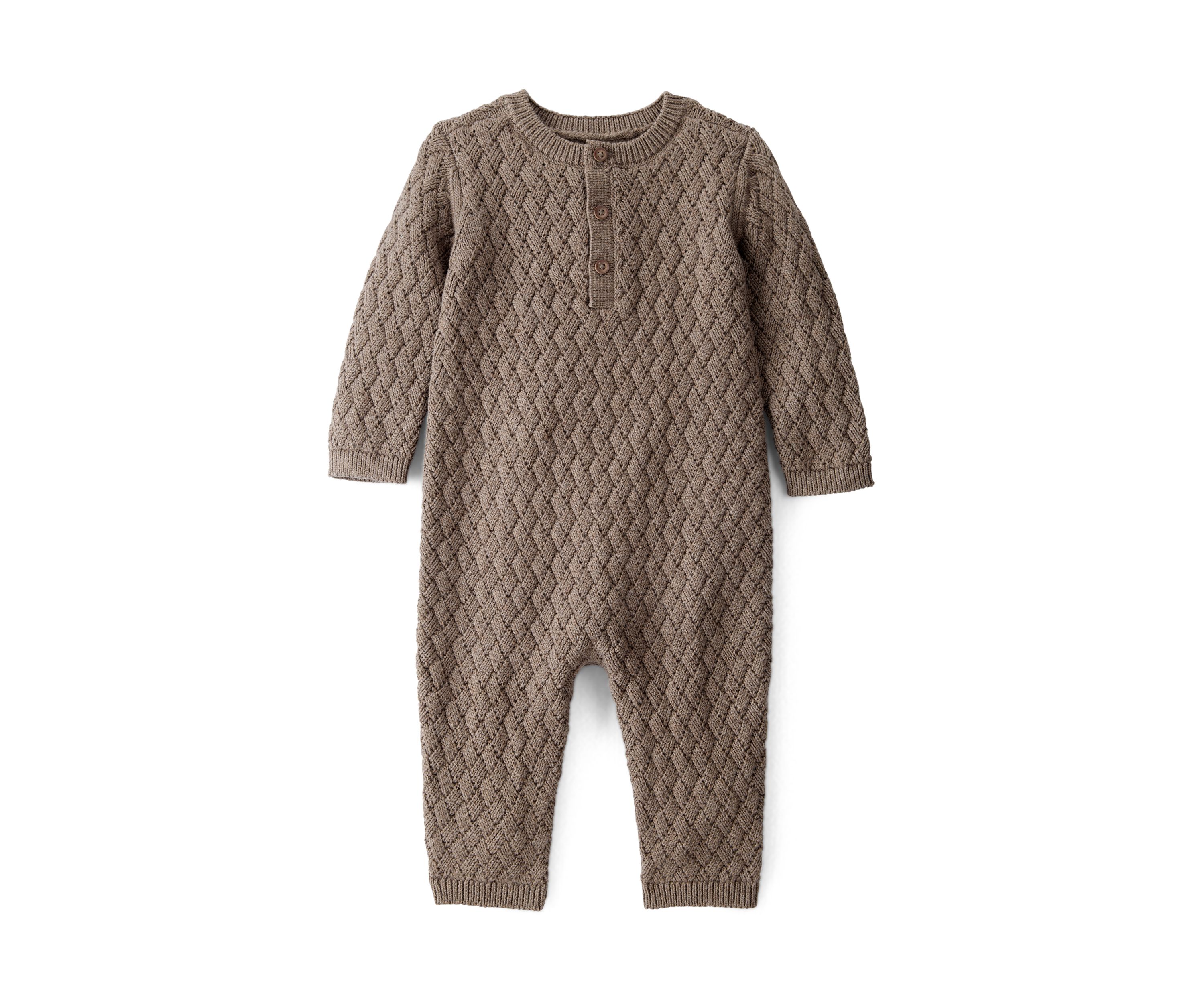 Baby Basketweave Jumpsuit