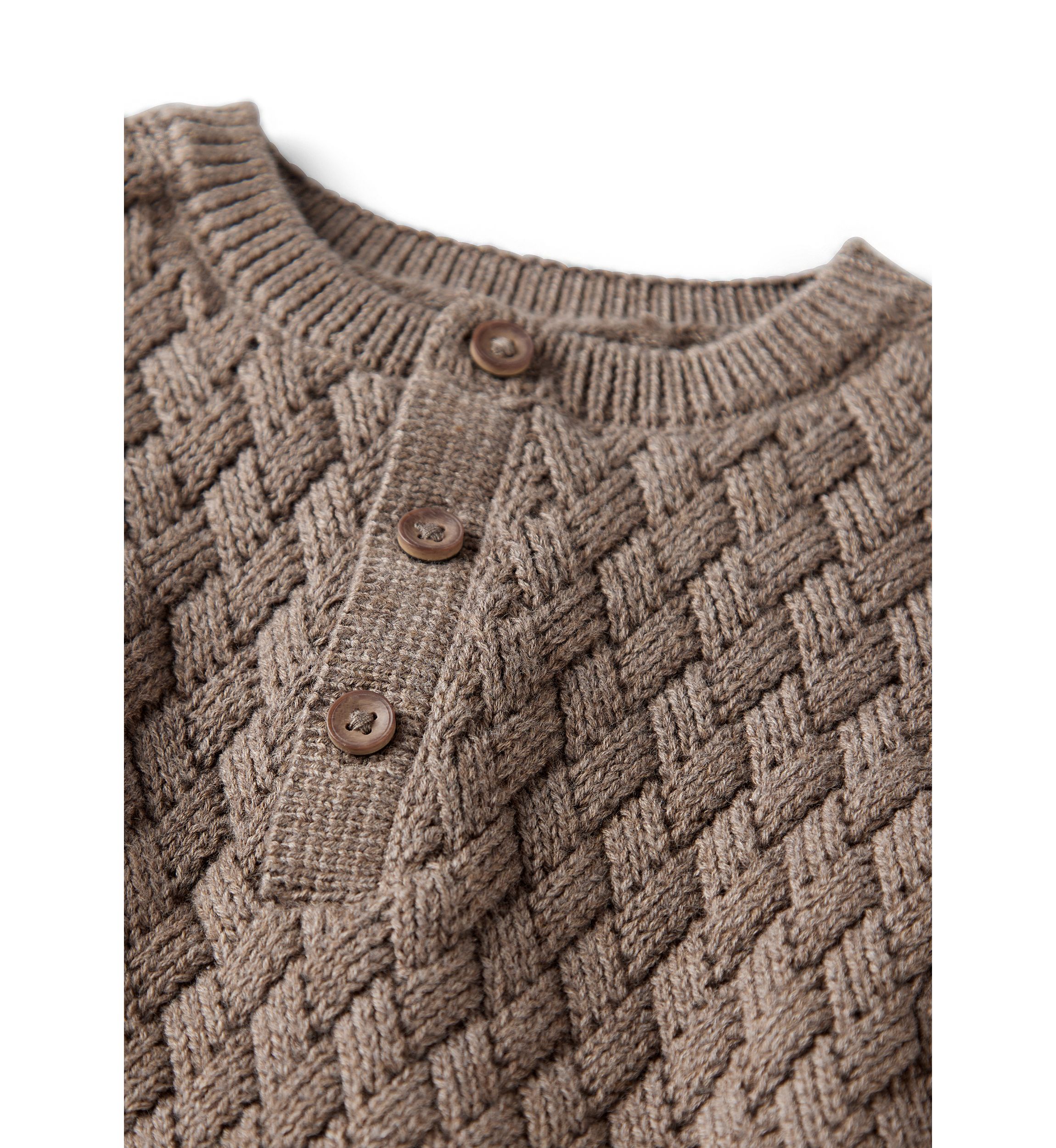 Baby Basketweave Jumpsuit