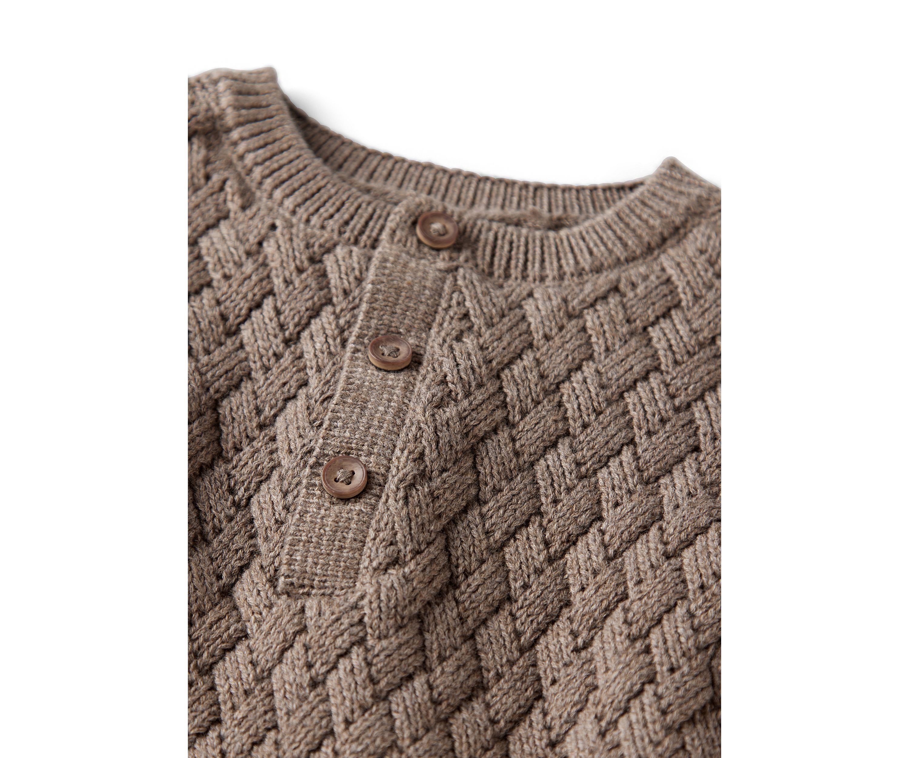Baby Basketweave Jumpsuit