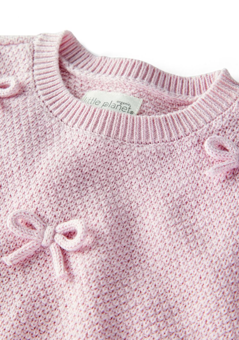Baby Girls Bow Sweater Set