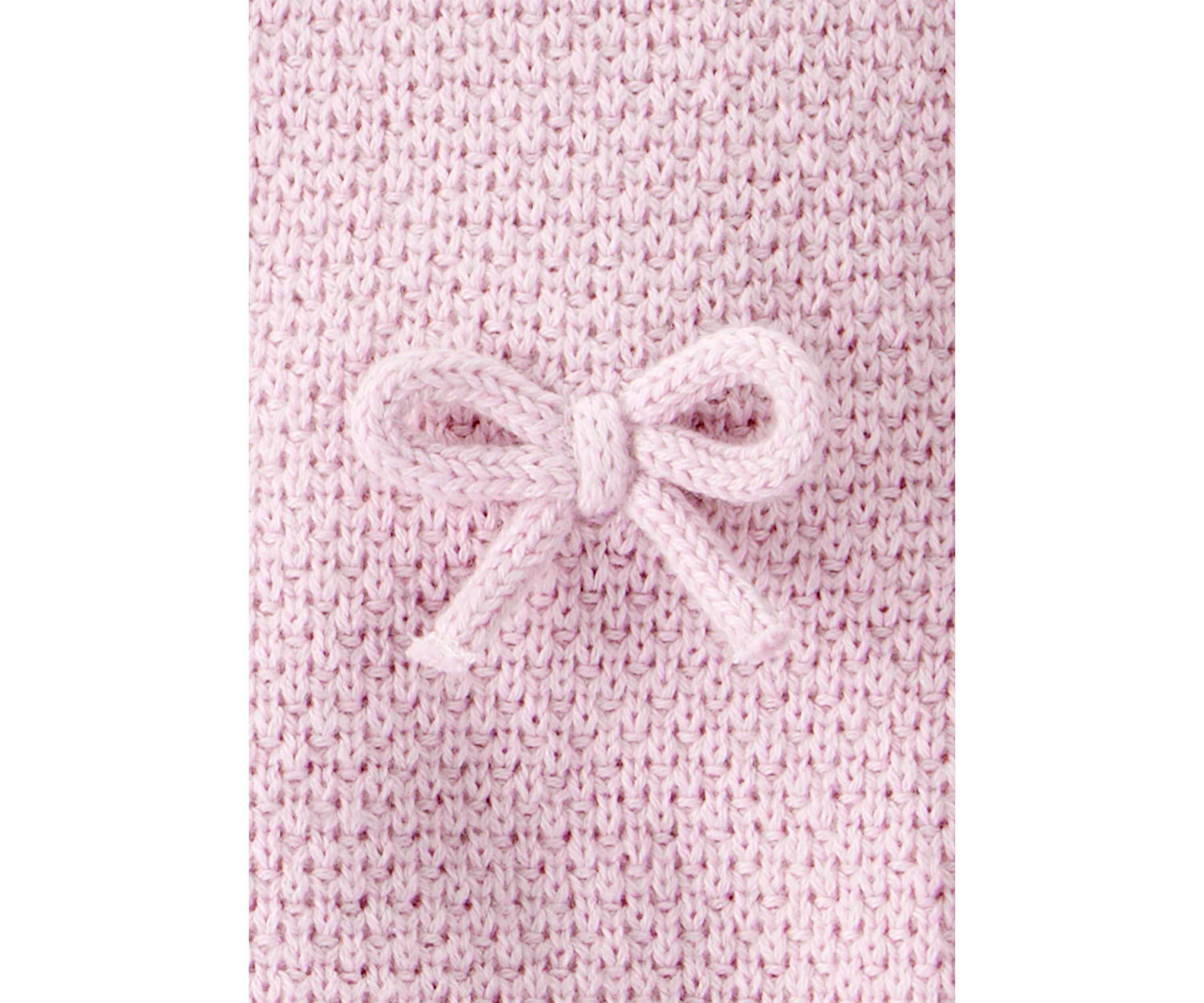 Baby Girls Bow Sweater Set