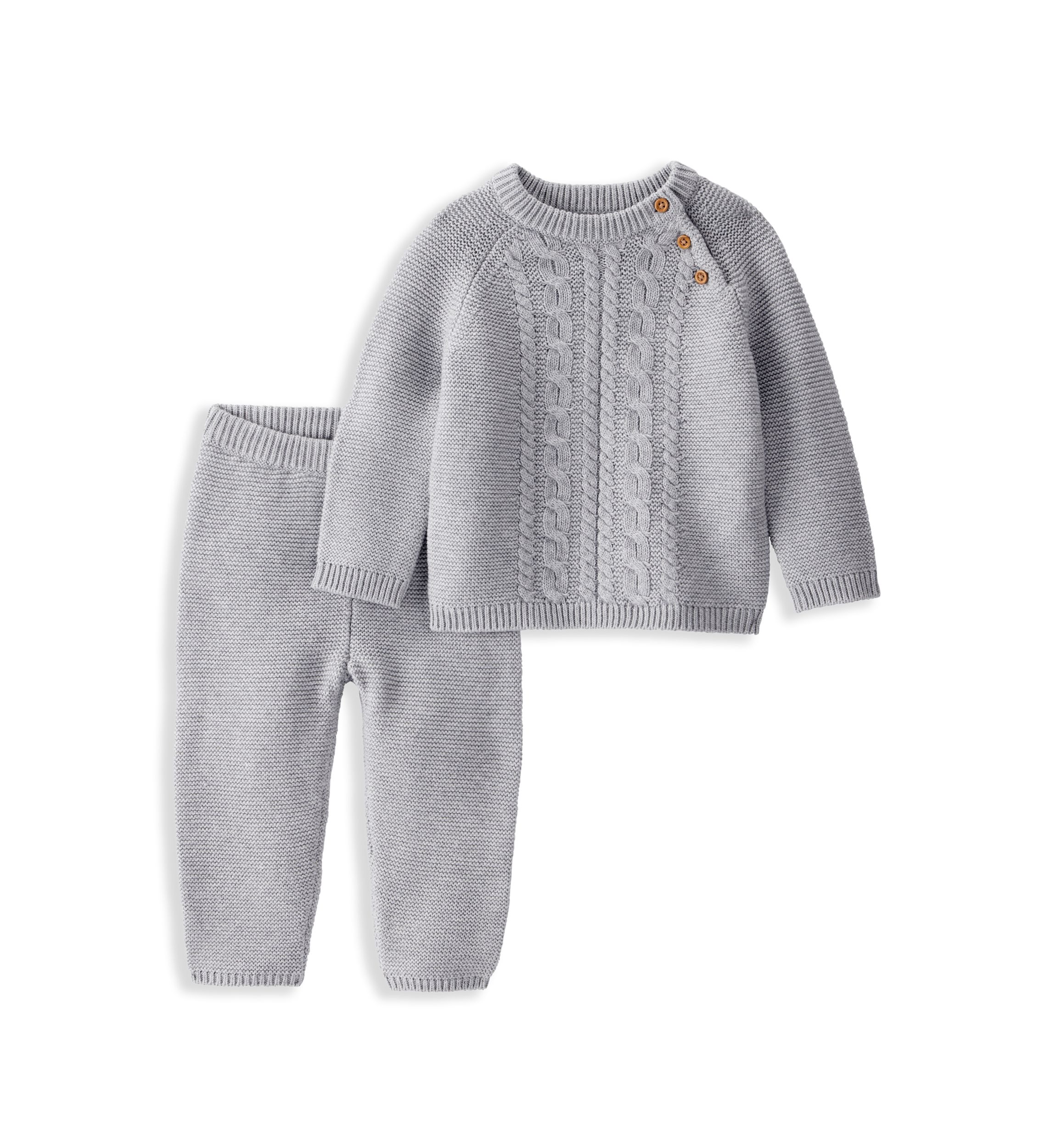 Baby Sweater Knit Set