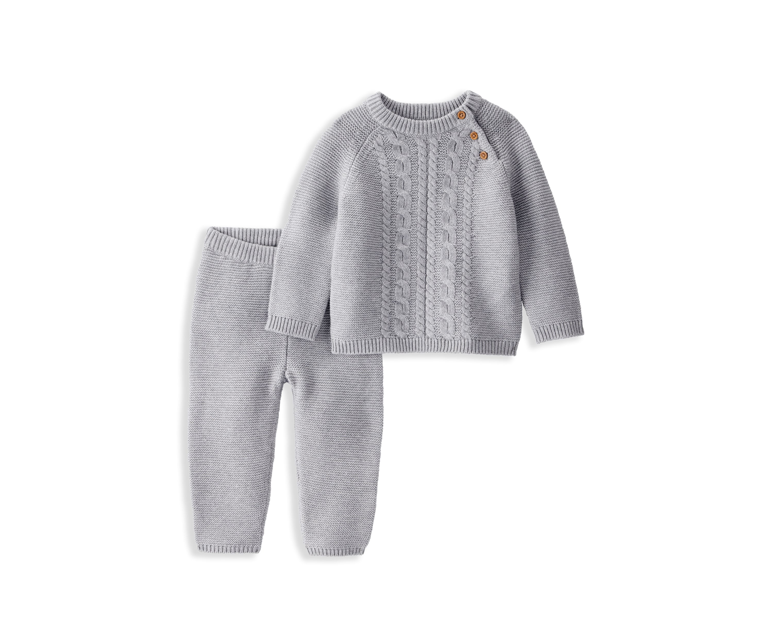 Baby Sweater Knit Set