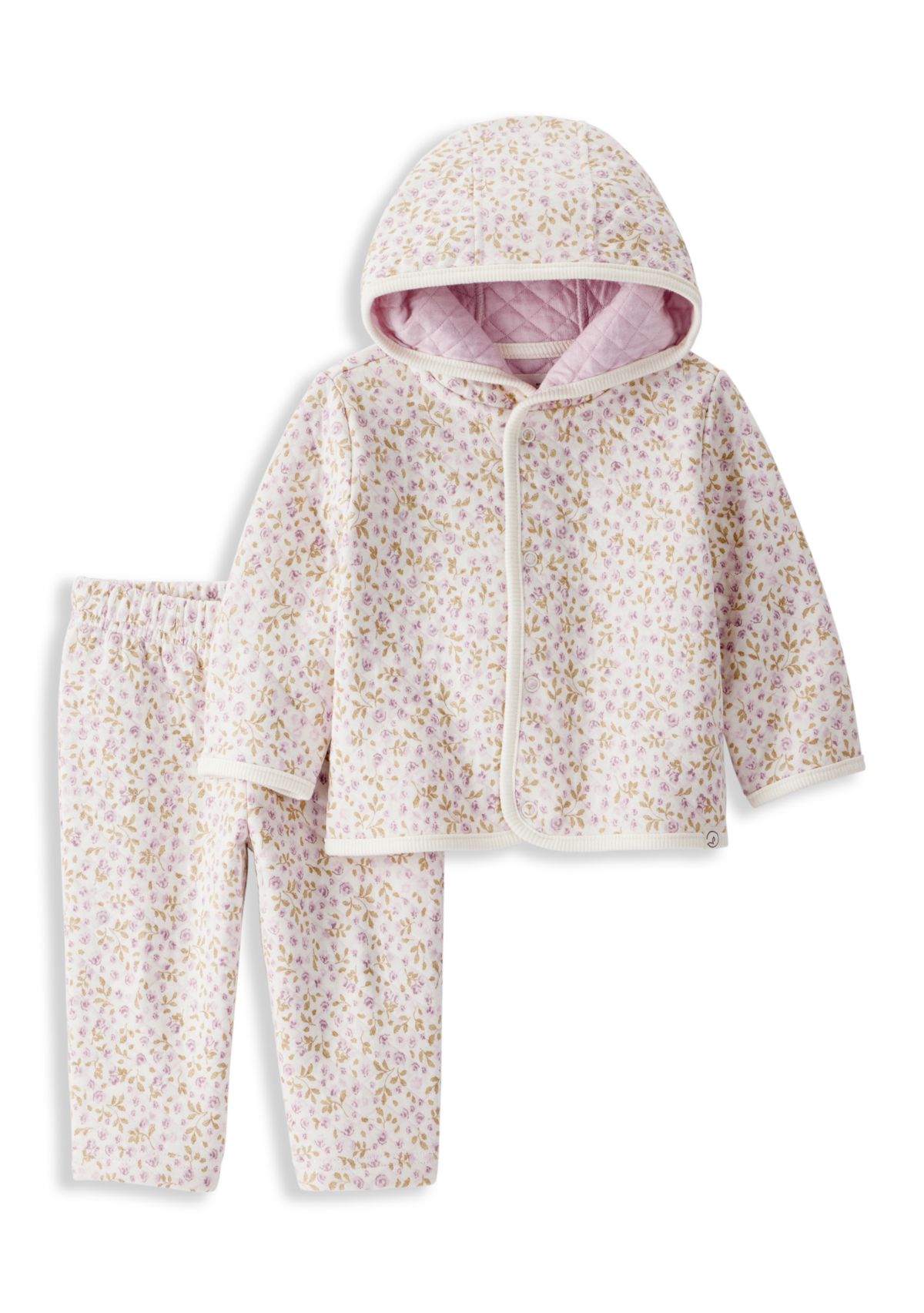 Baby Girls Printed Layering Set