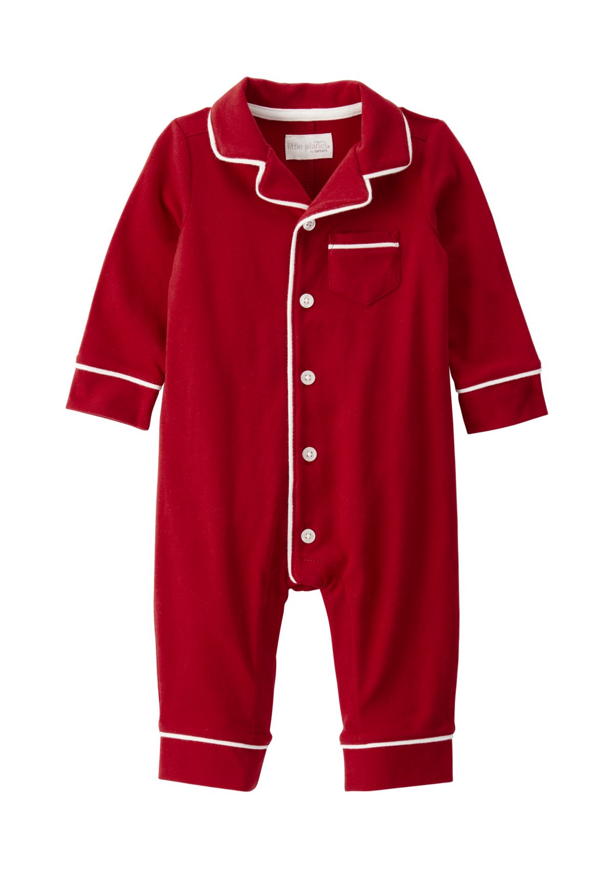 Baby Boys One-Piece Collared Bodysuit 