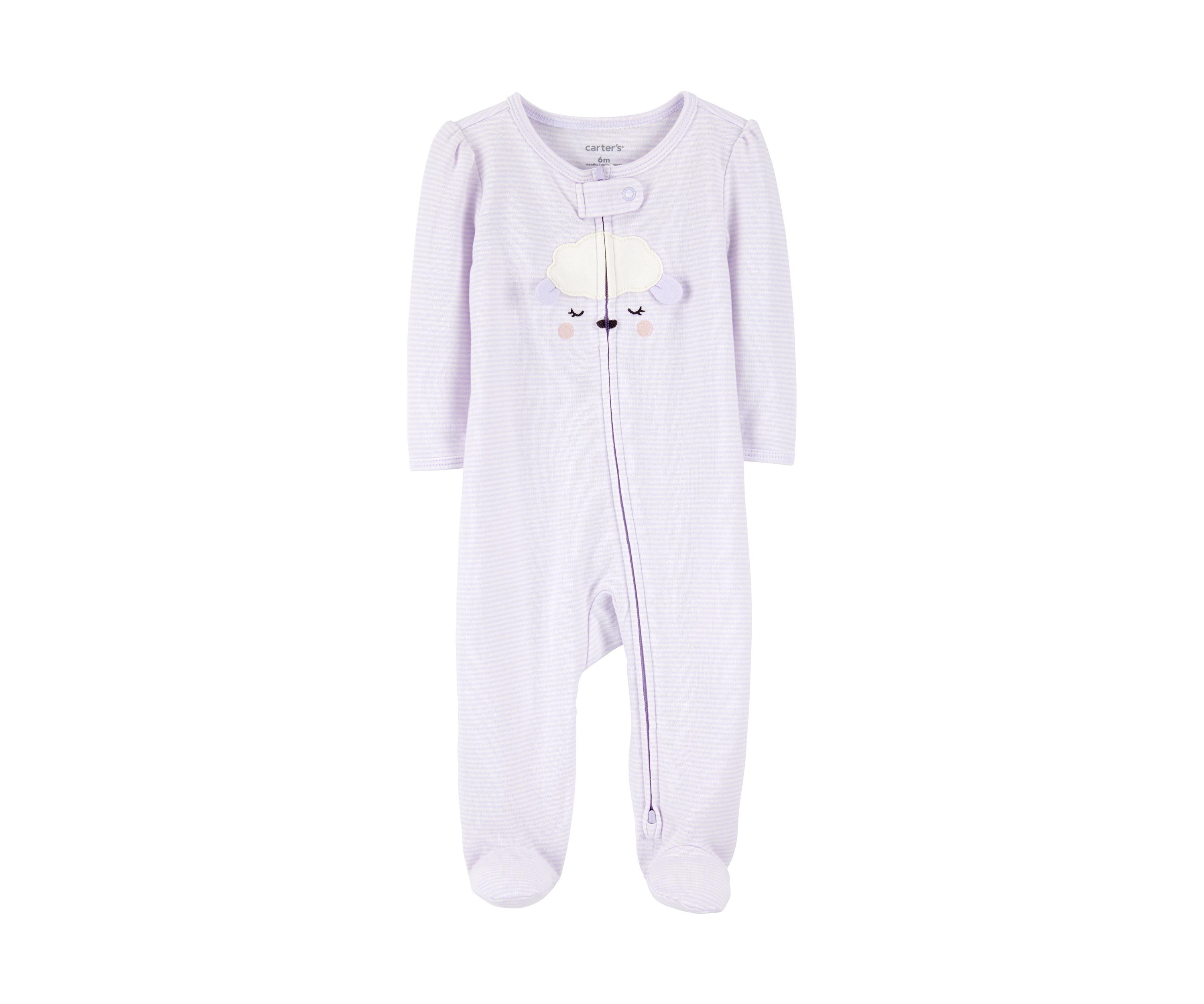 Baby Girls Footed One Piece Pajama
