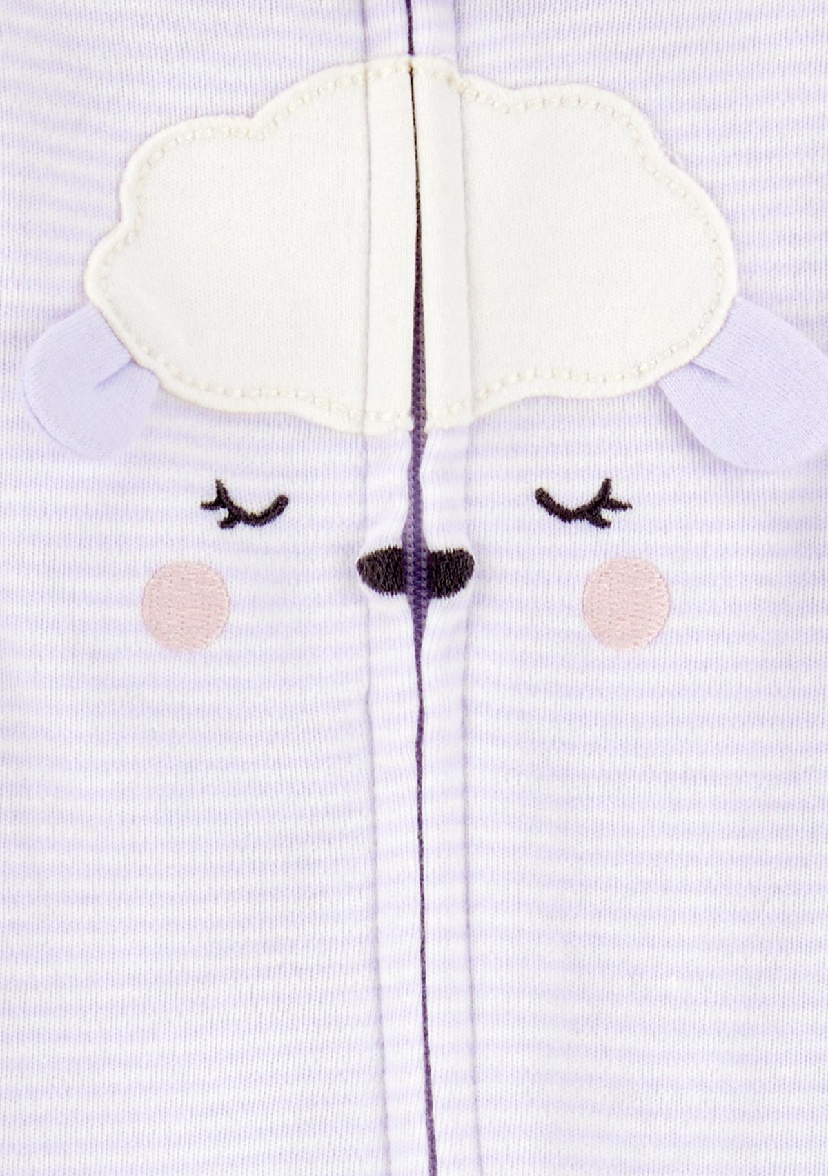 Baby Girls Footed One Piece Pajama