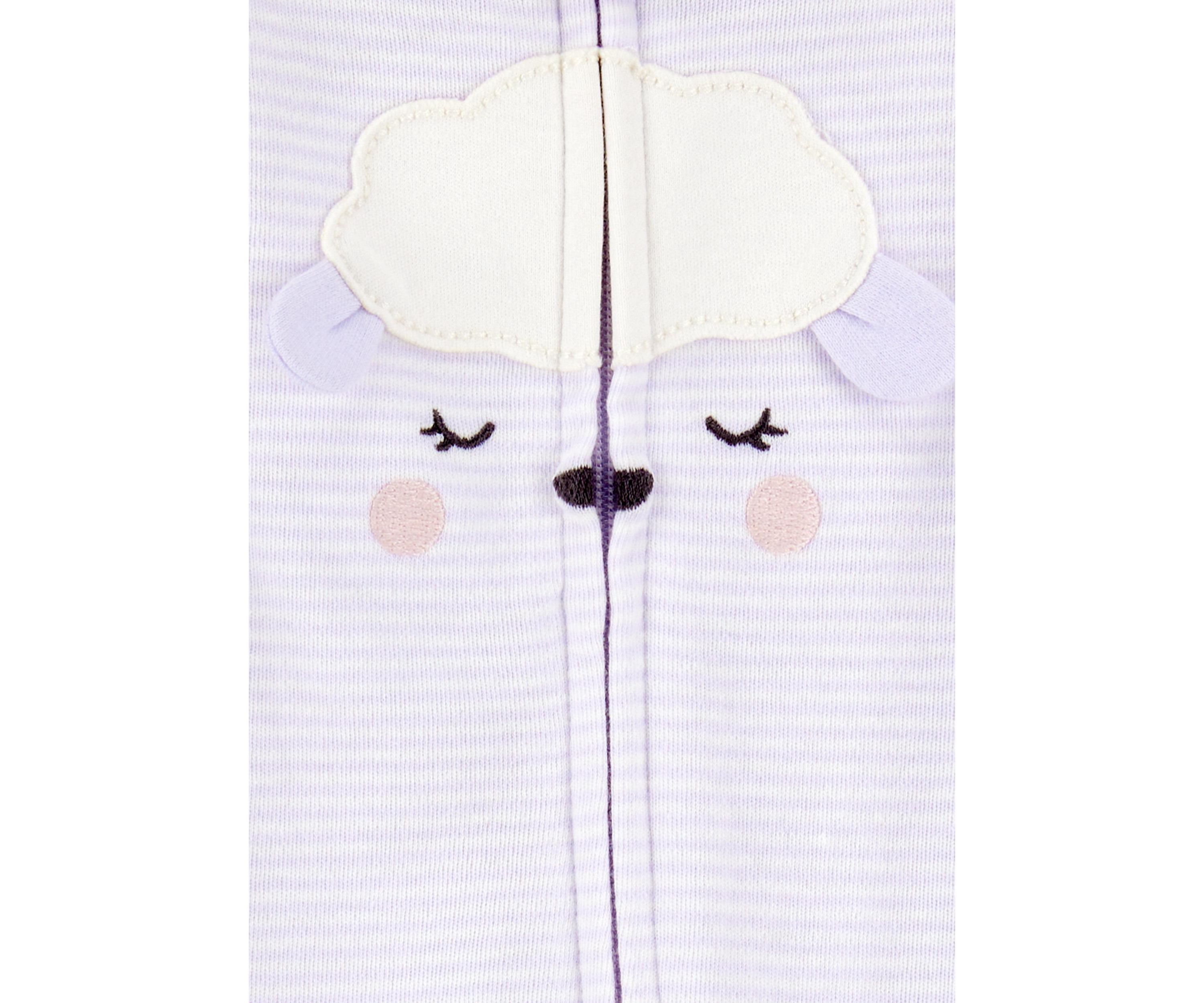 Baby Girls Footed One Piece Pajama