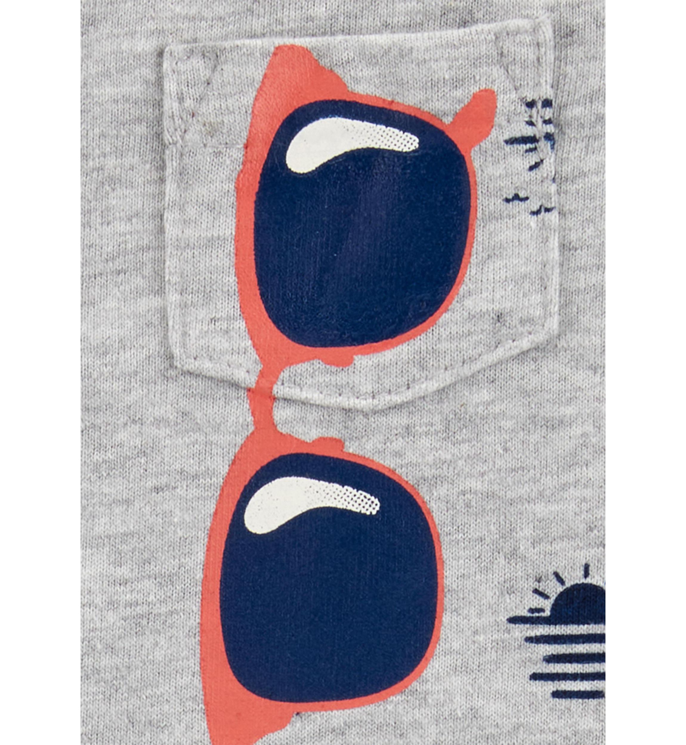 Baby Boys Printed Romper