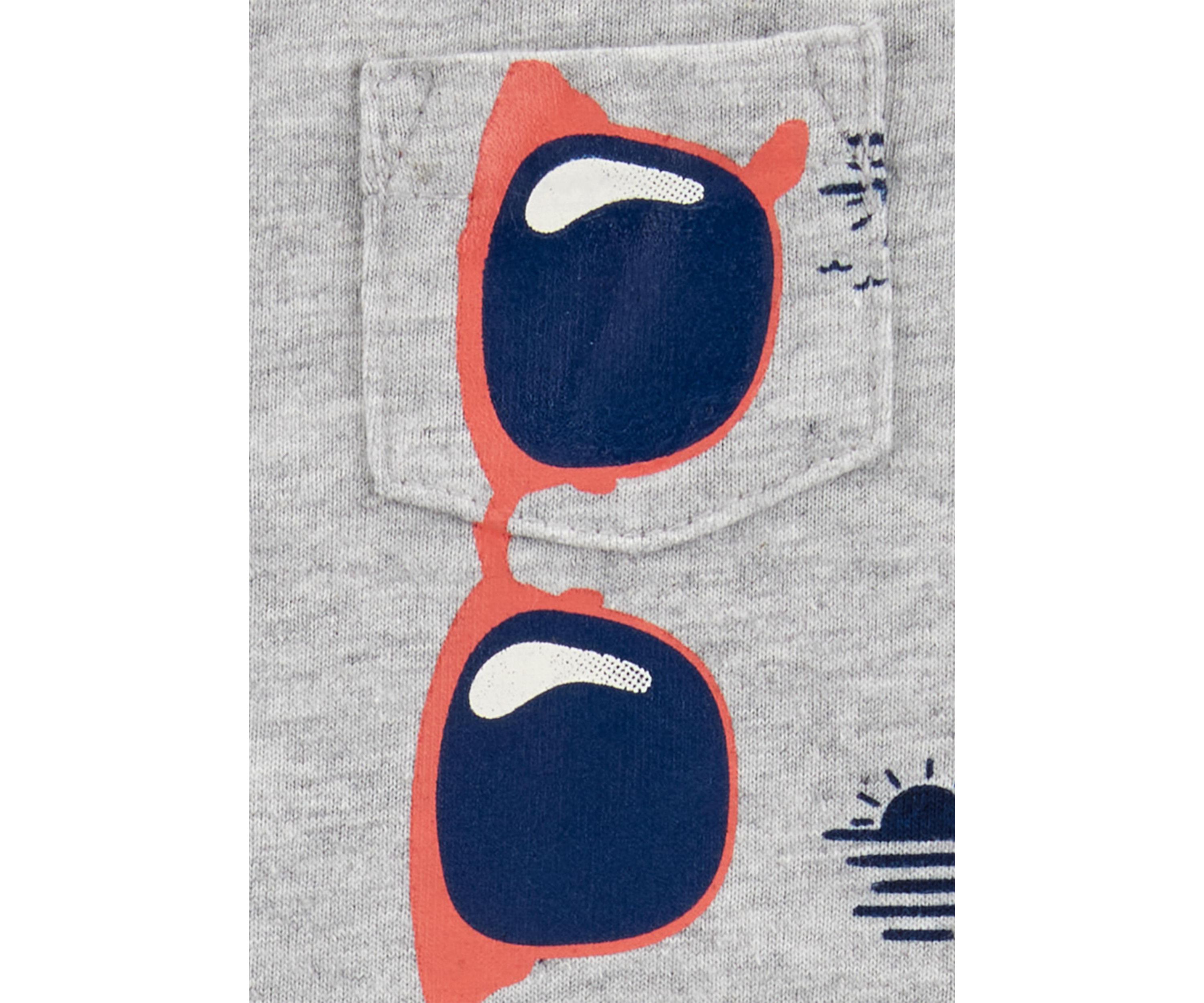 Baby Boys Printed Romper