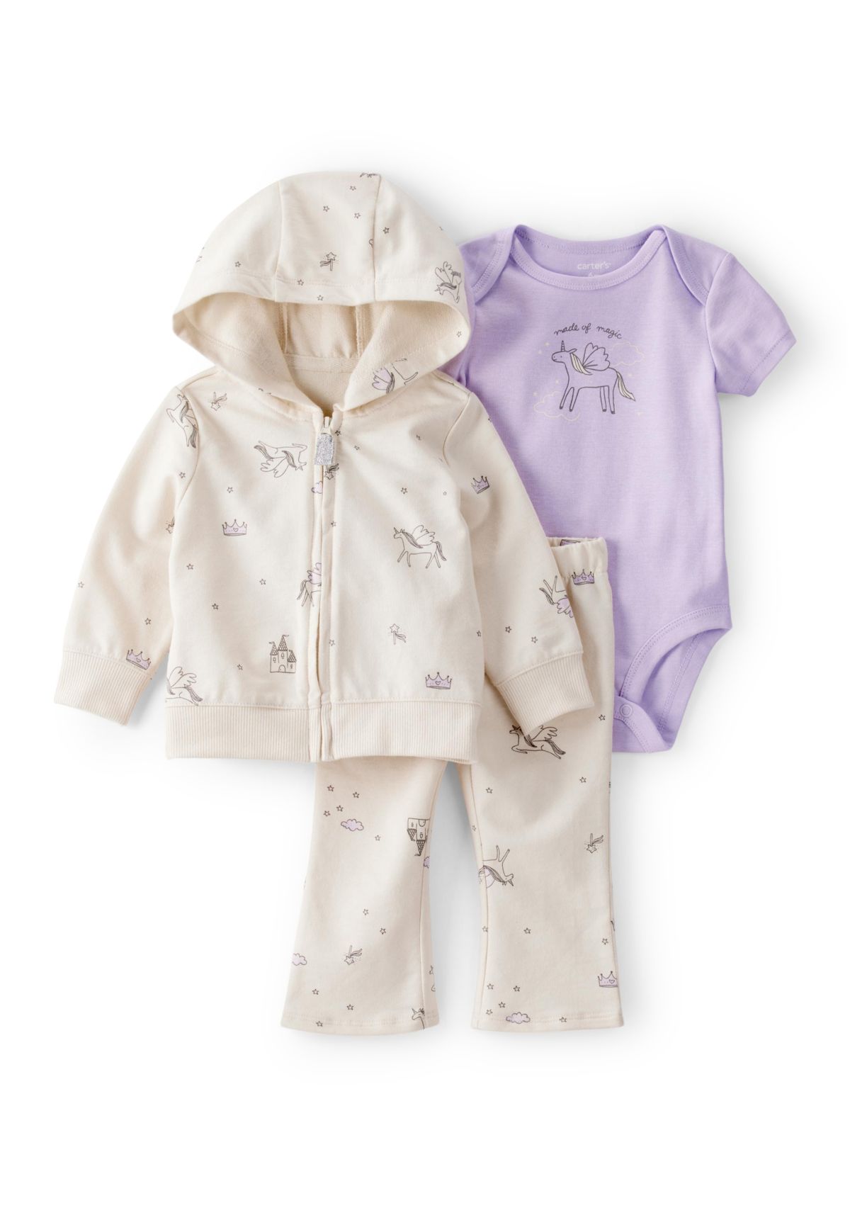 Baby Girls 3 Piece Jacket Set