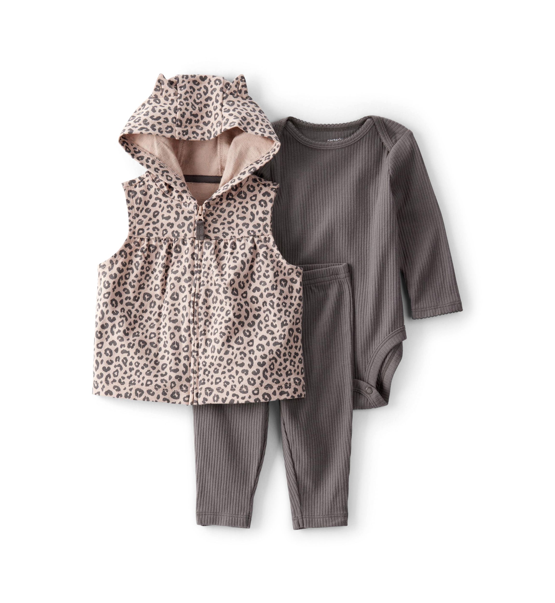 Baby Girls Printed 3-Piece Set 