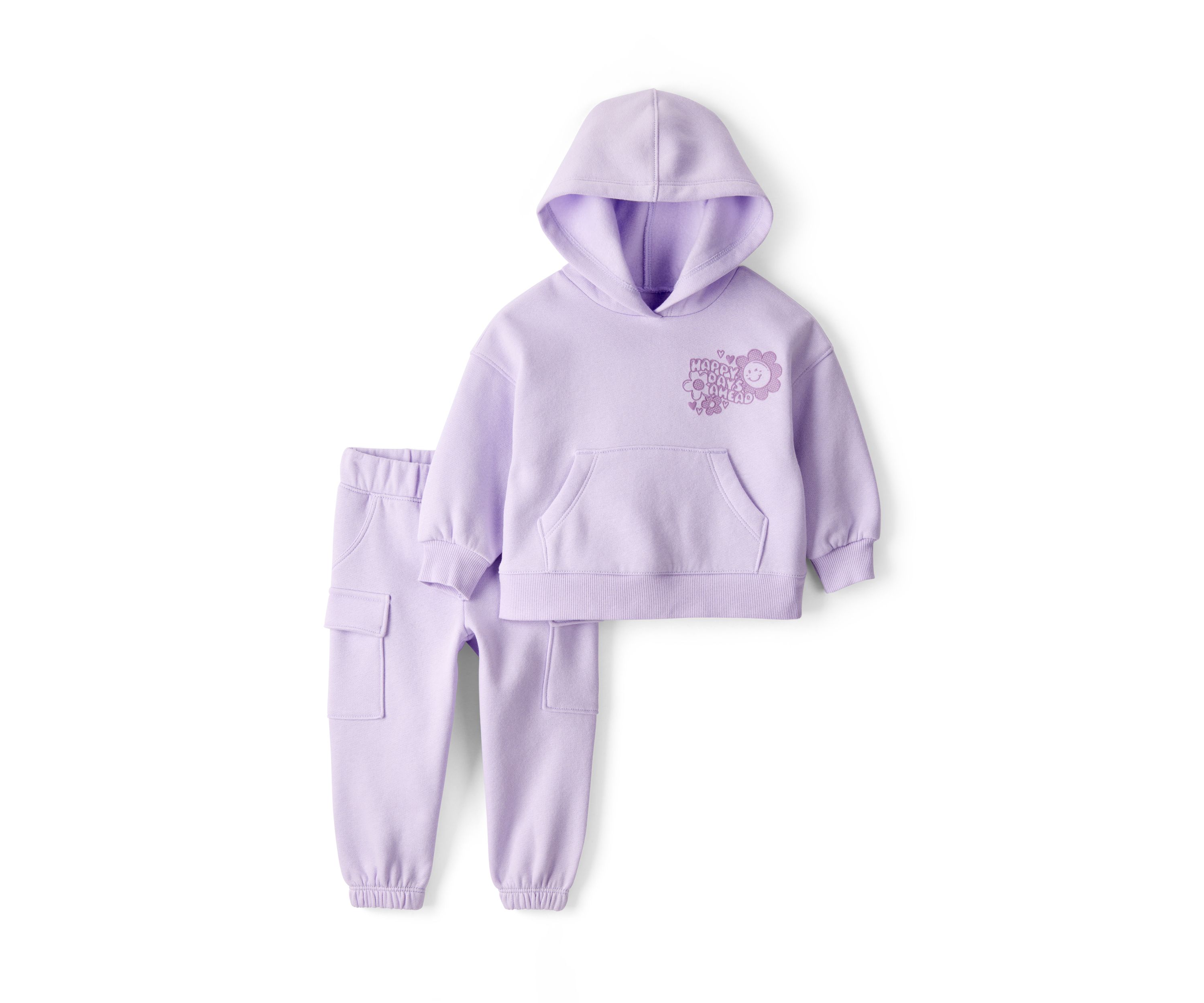 Baby Girls Hoodie and Joggers Set