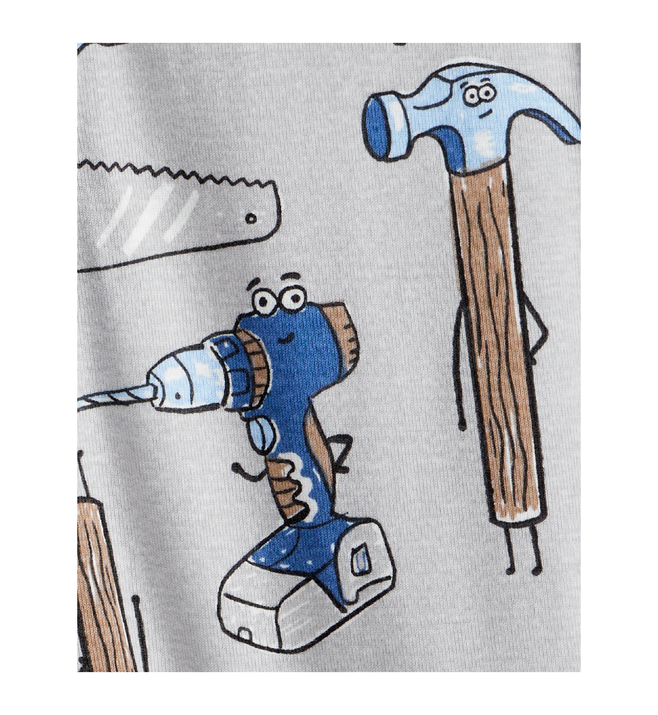 Baby Boys Printed Cotton One Piece Pajama