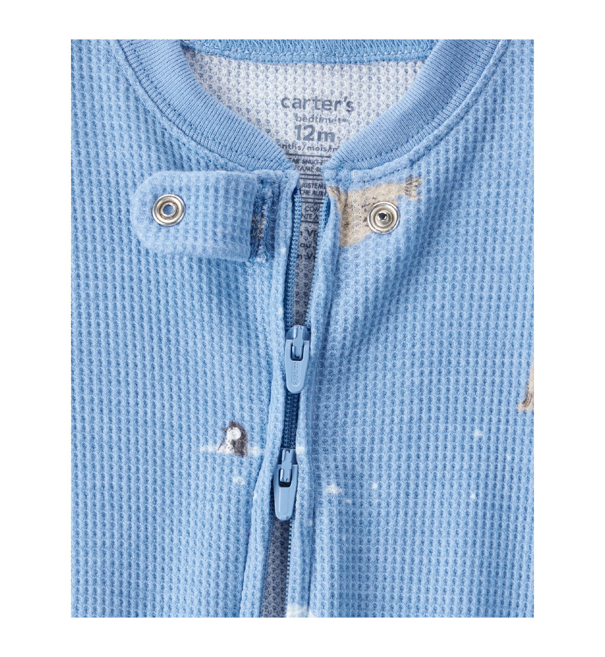 Baby Boys Printed One Piece Pajama