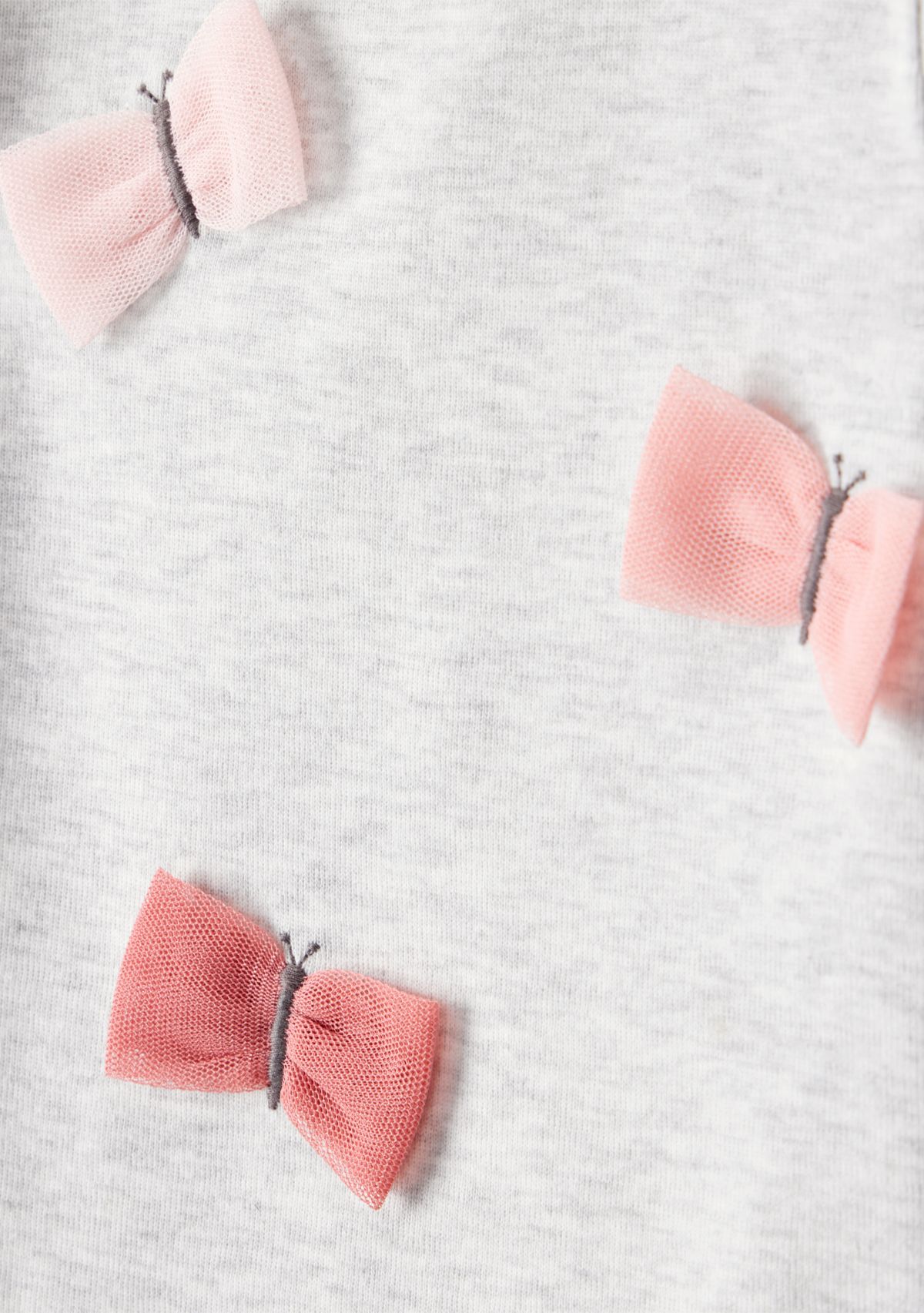 Baby Girls Bow Appliqué Bodysuit and Flare Pants Set