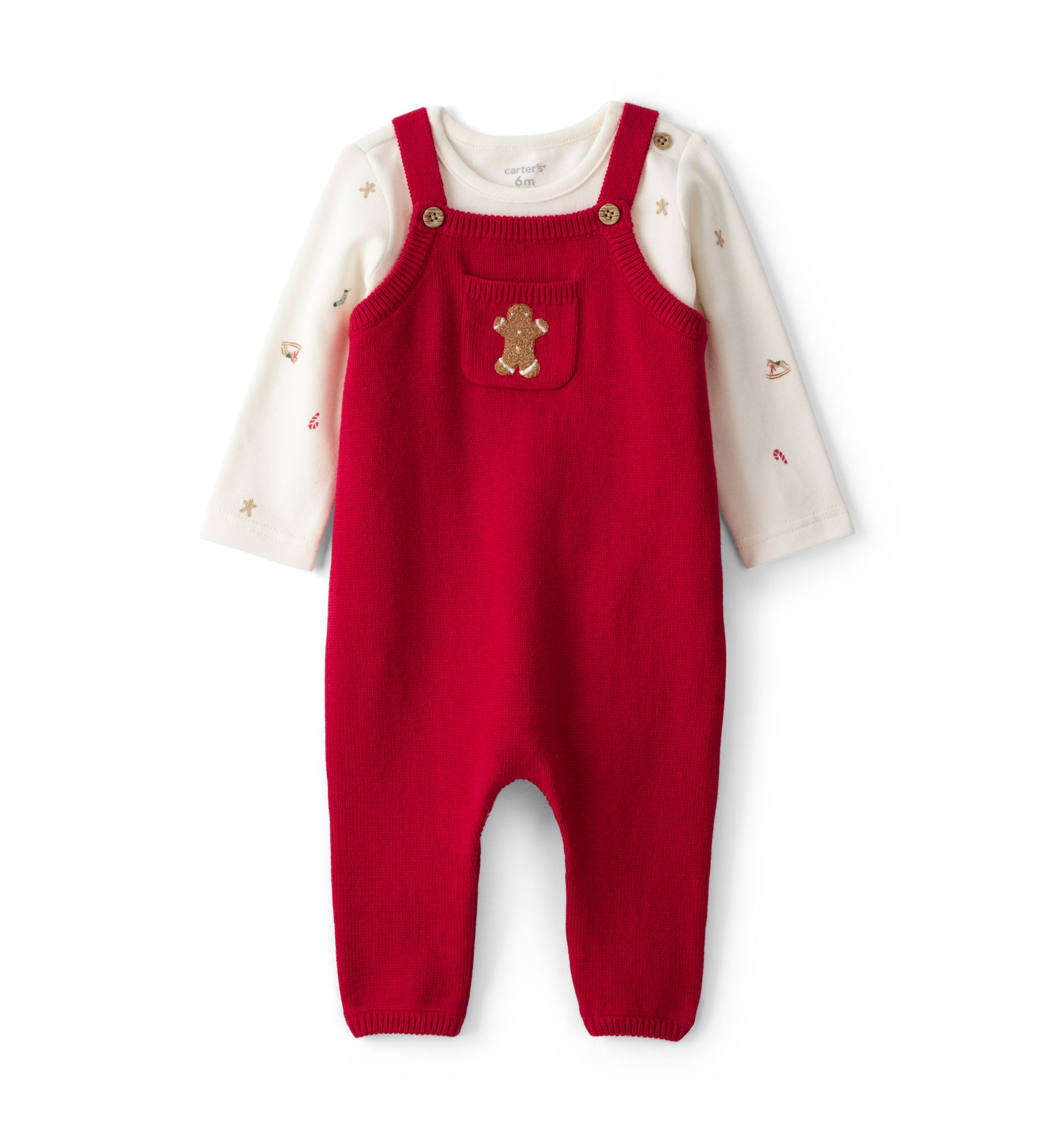 Baby Boys Two Piece Overalls Set