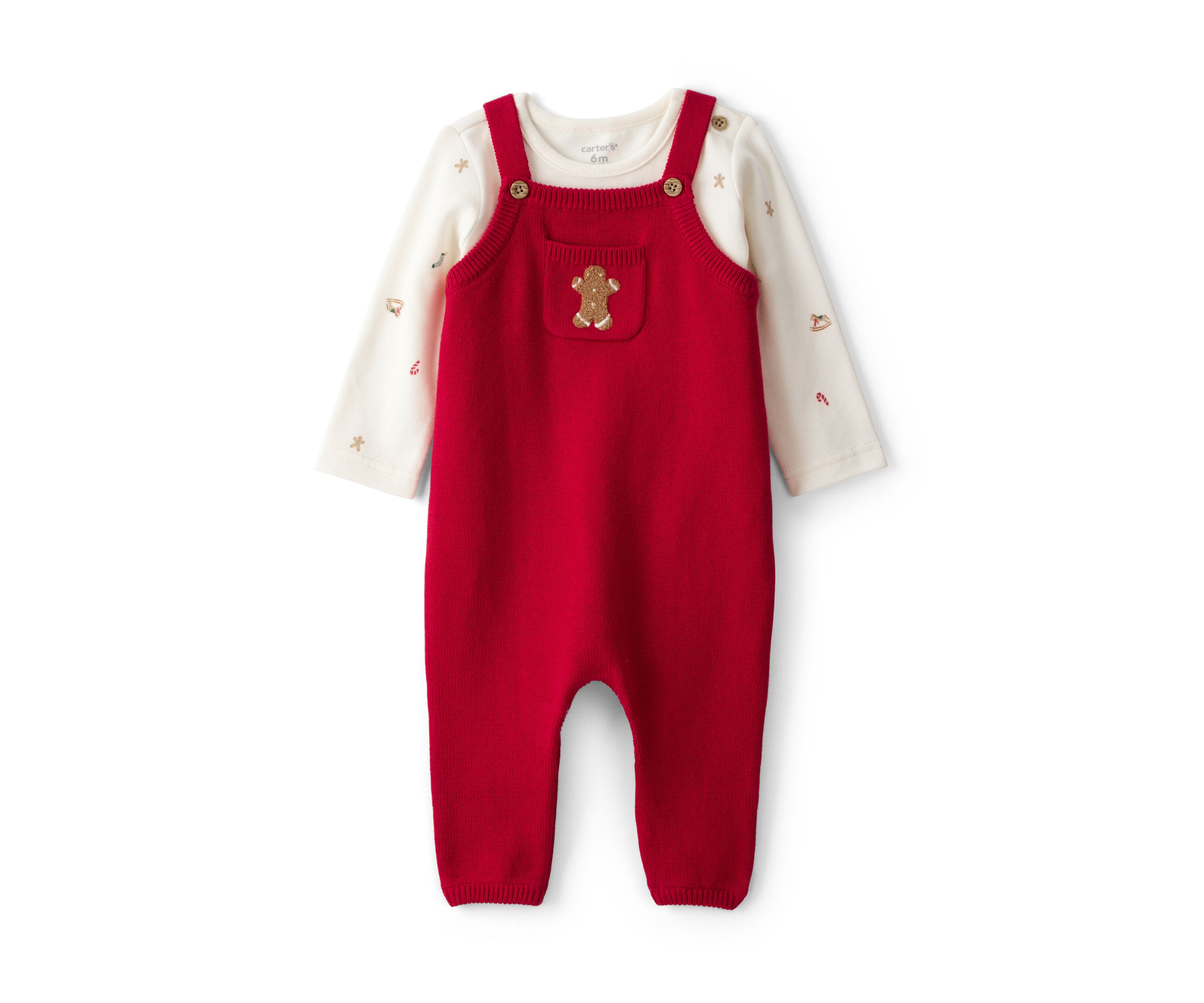 Baby Boys Two Piece Overalls Set