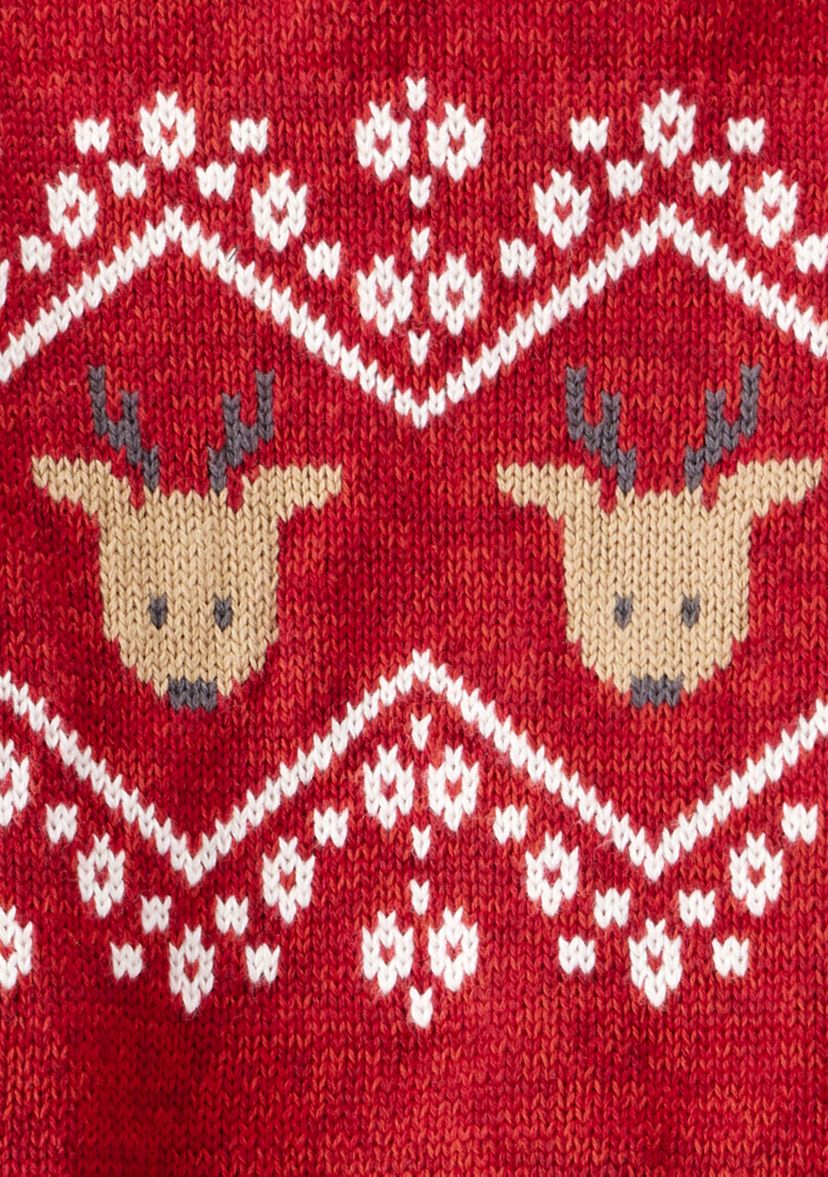 Baby Boys Fair Isle Sweater and Pants Set