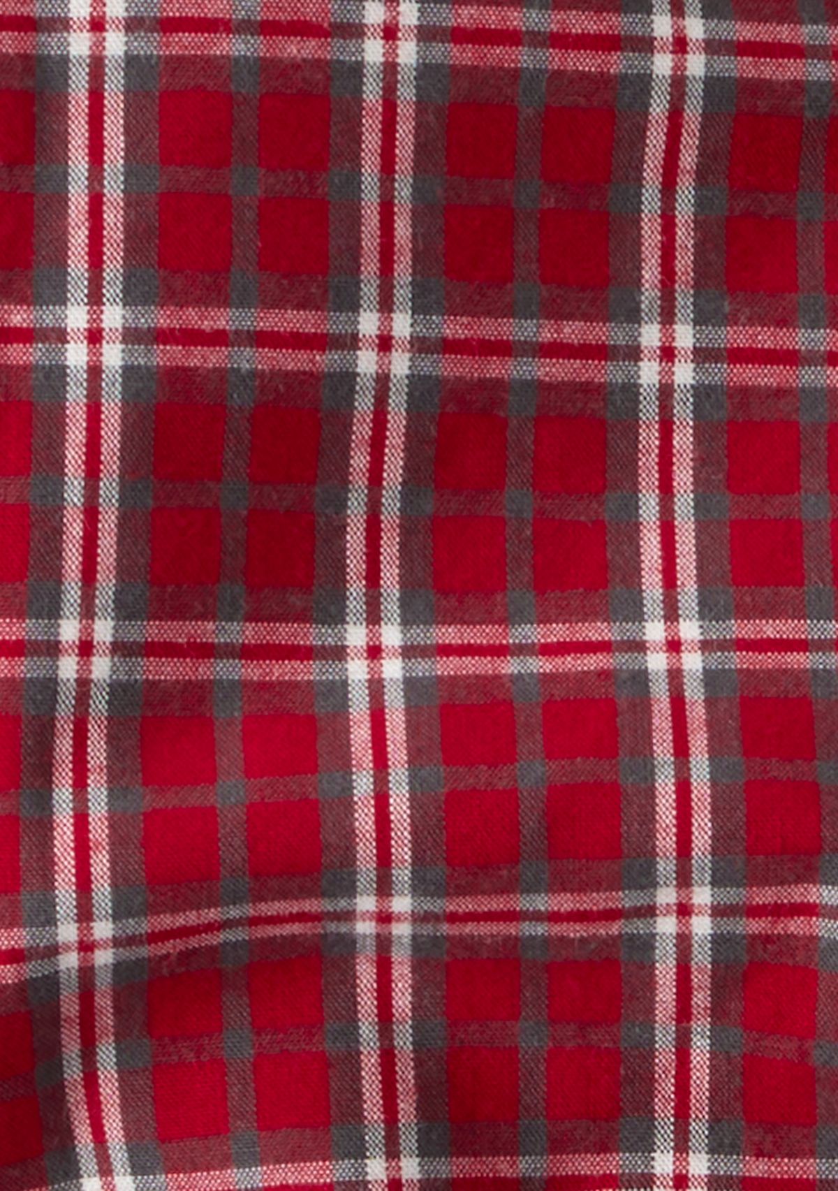 Baby Boys Plaid Shirt and Suspenders Pants Set