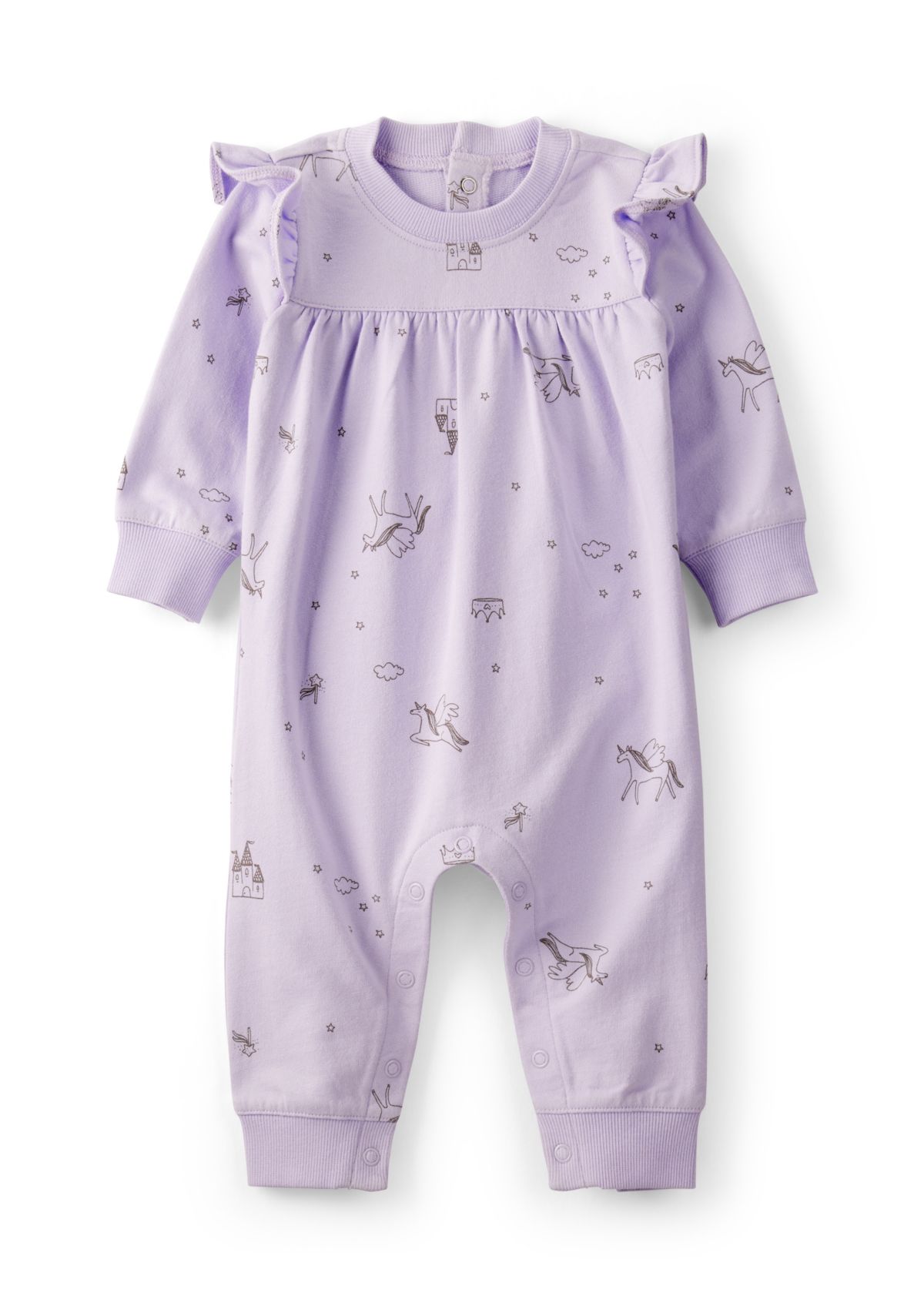 Baby Girls Printed Jumpsuit