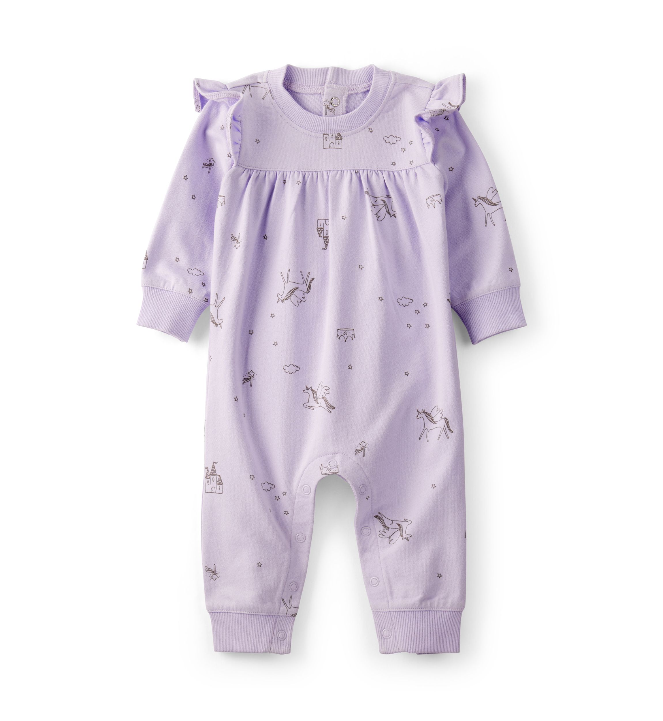 Baby Girls Printed Jumpsuit