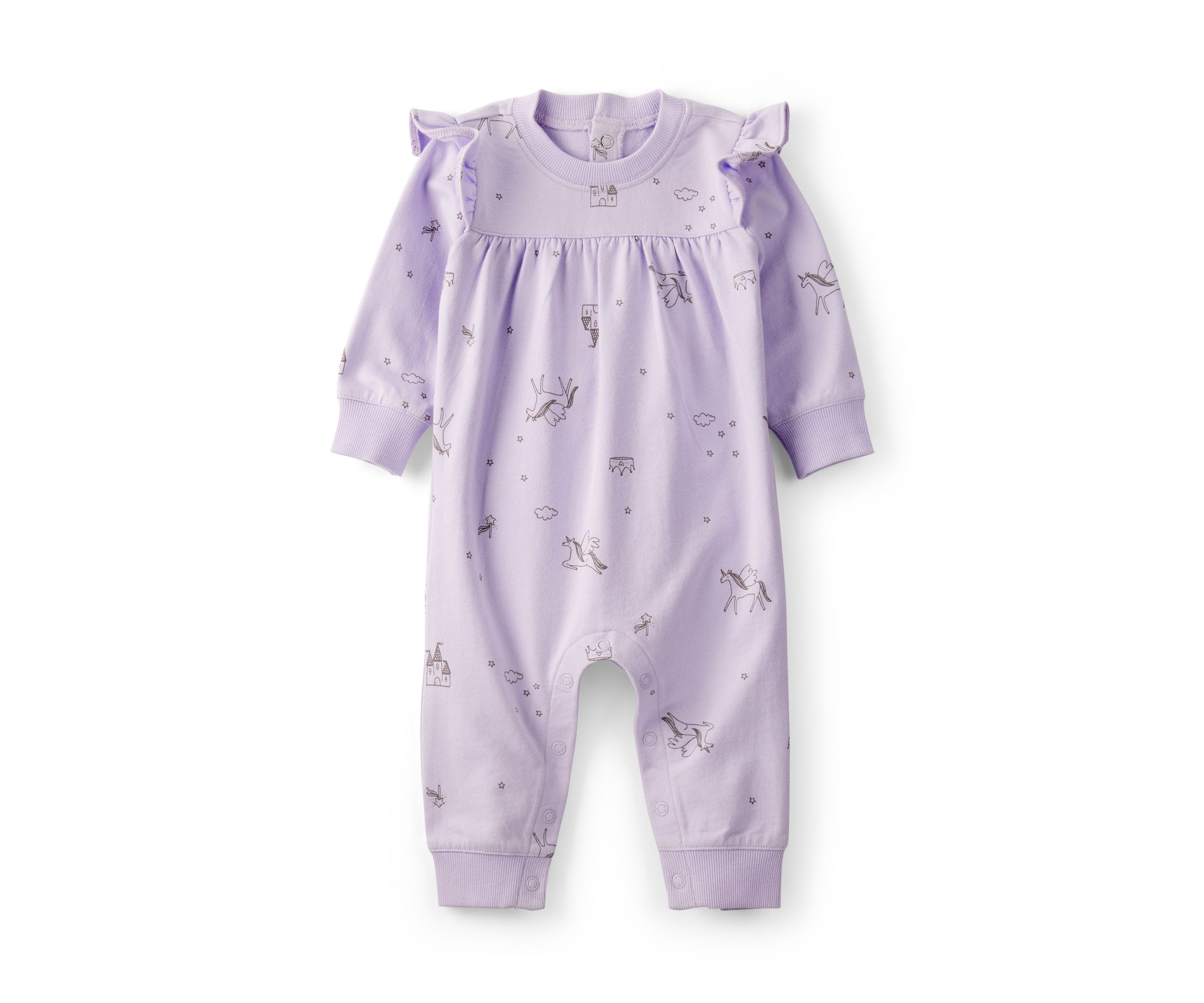 Baby Girls Printed Jumpsuit