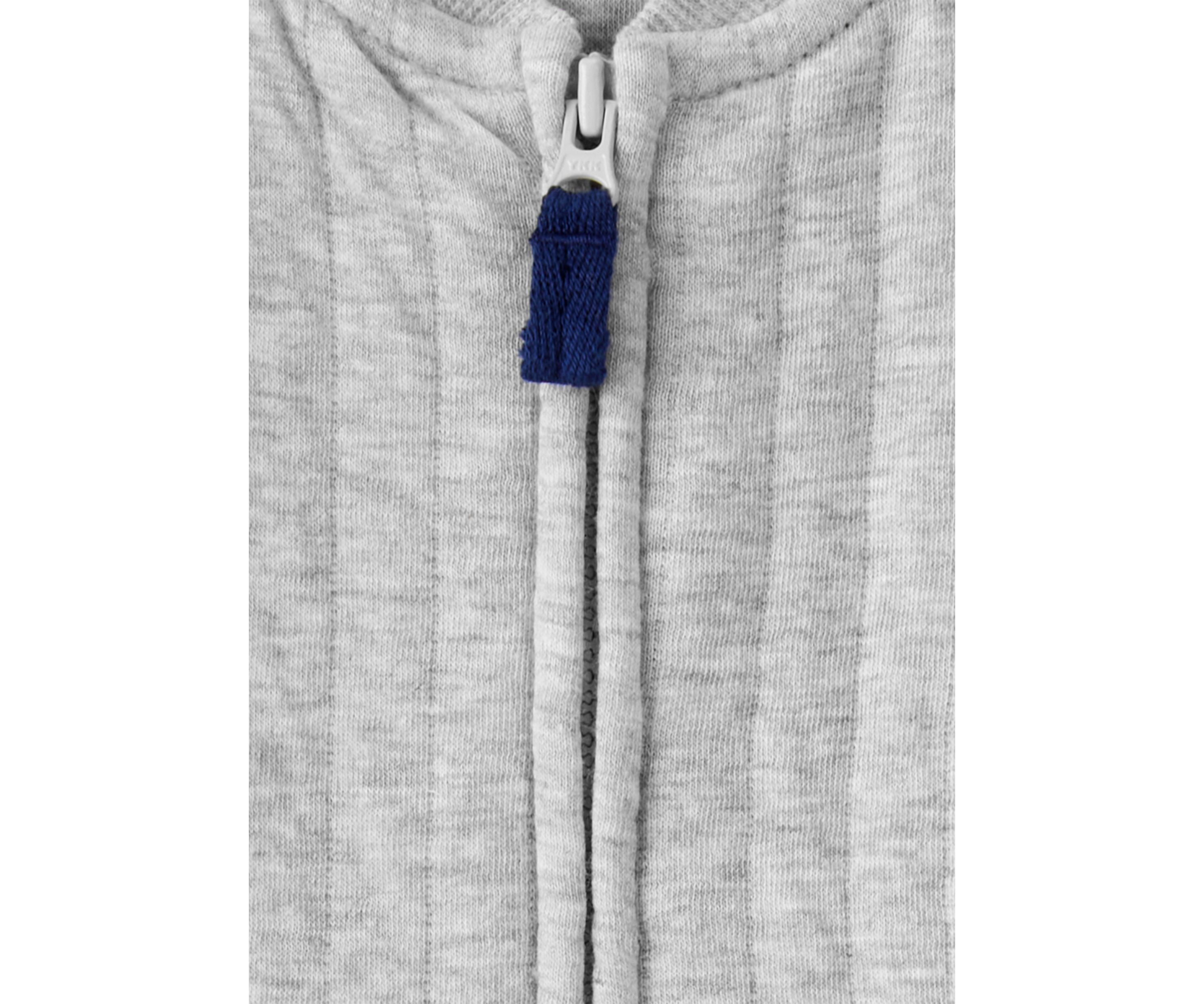 Baby Boys Quilted Zip Jumpsuit