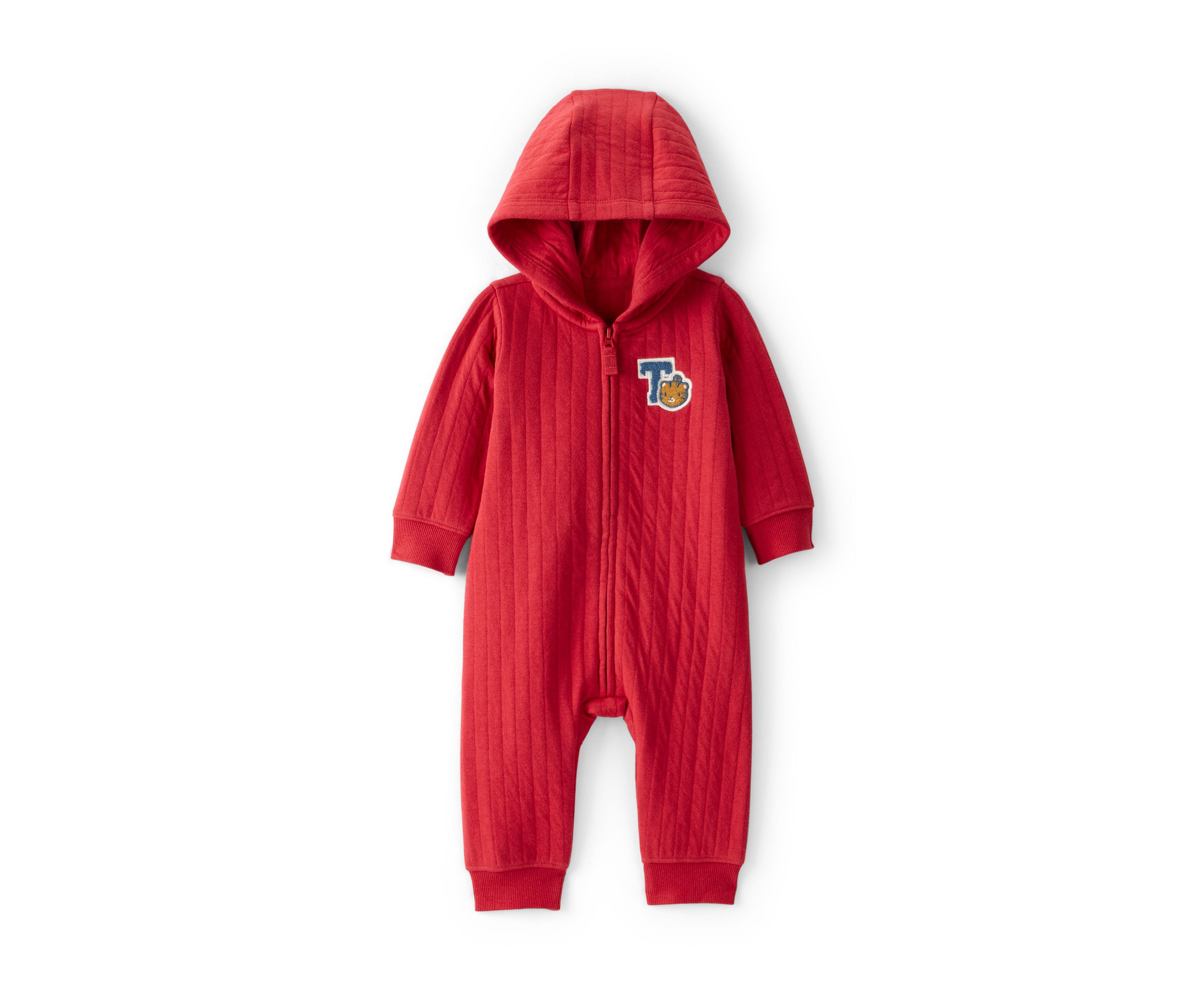 Baby Boys Zip Front Jumpsuit