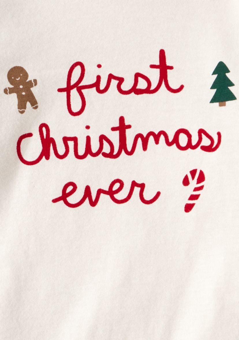 Baby Christmas Graphic Bodysuit and Pants Set