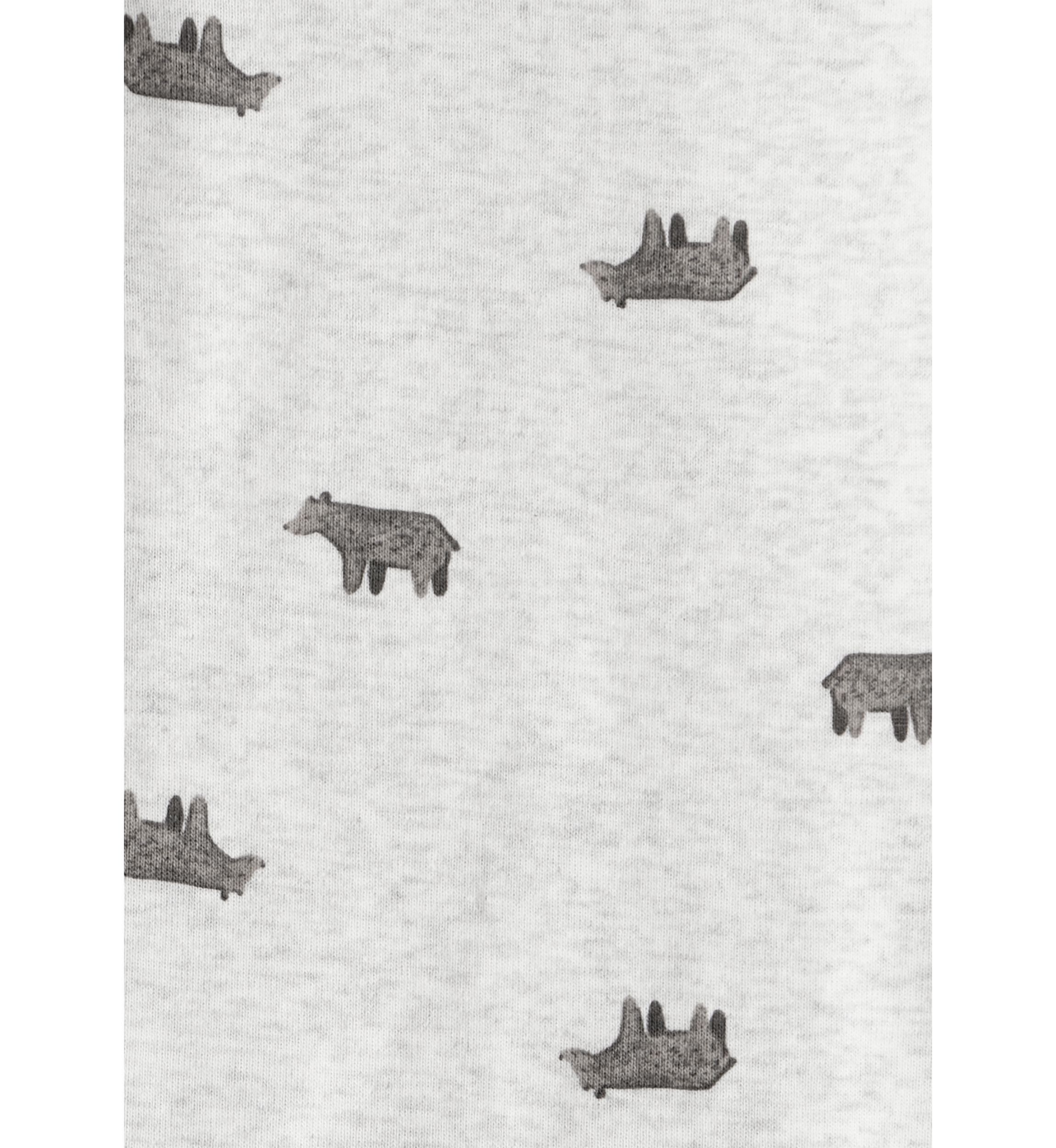 Baby Girls Bear Printed Bodysuit and Jacket Set