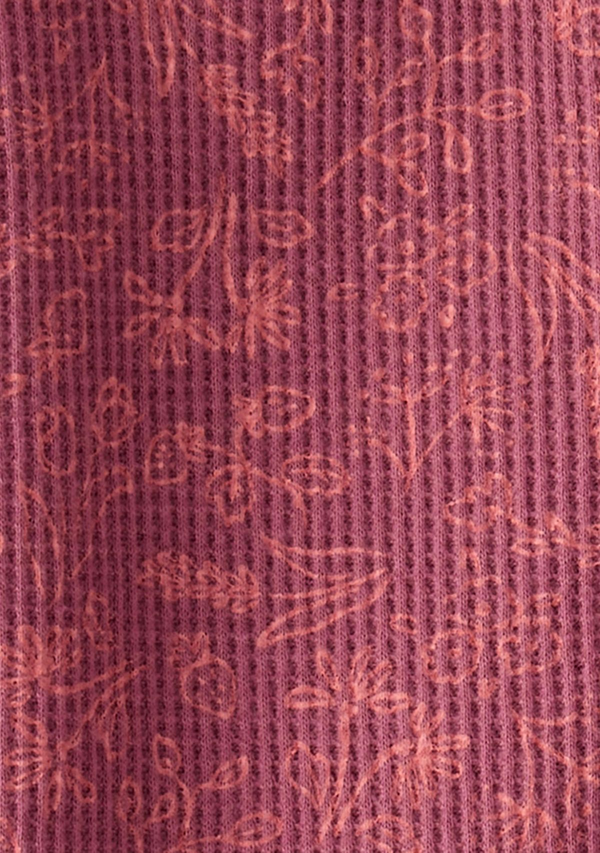 Baby Girls Textured Printed Footie Pajamas