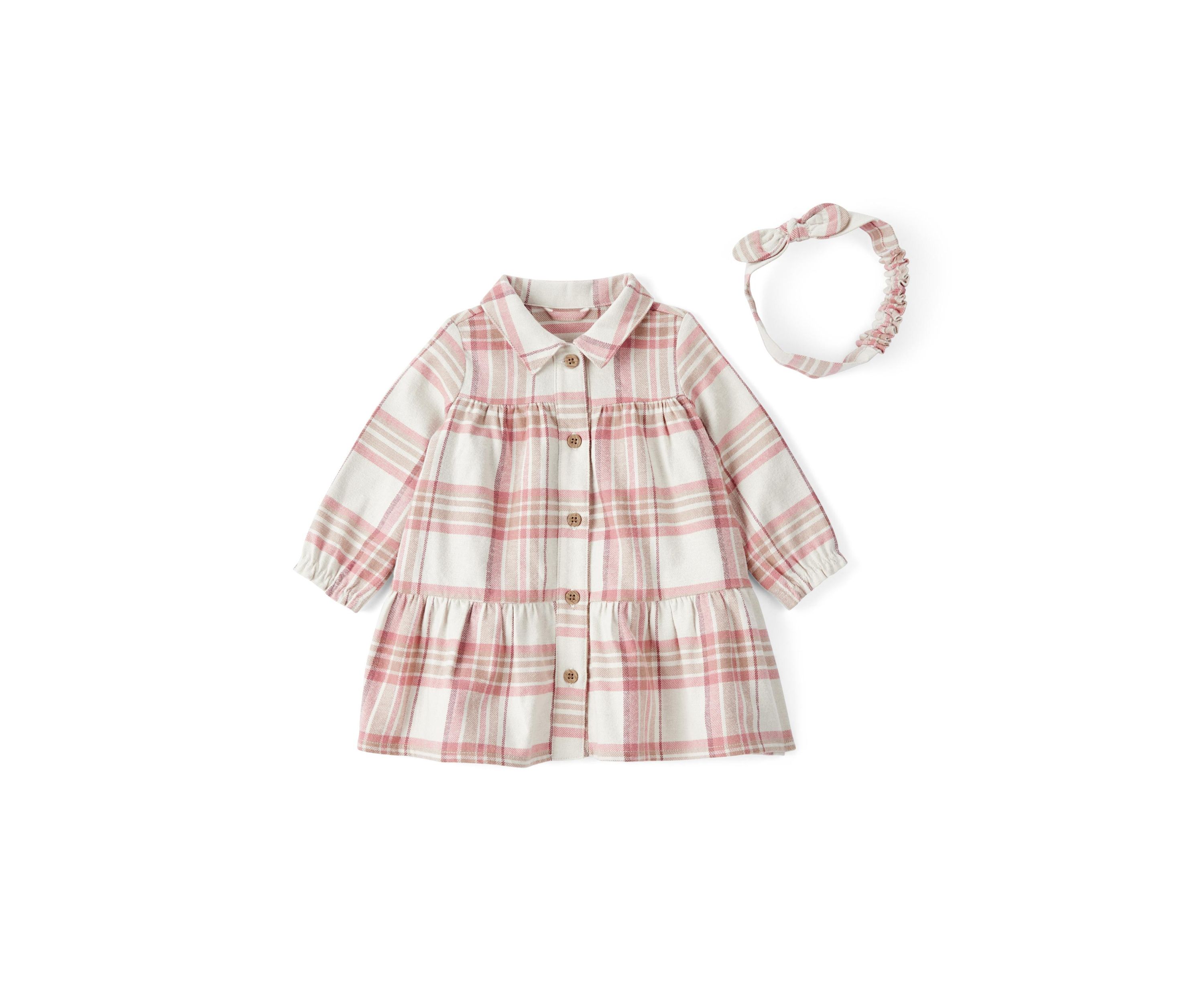 Baby Girls 2 Piece Dress Set
