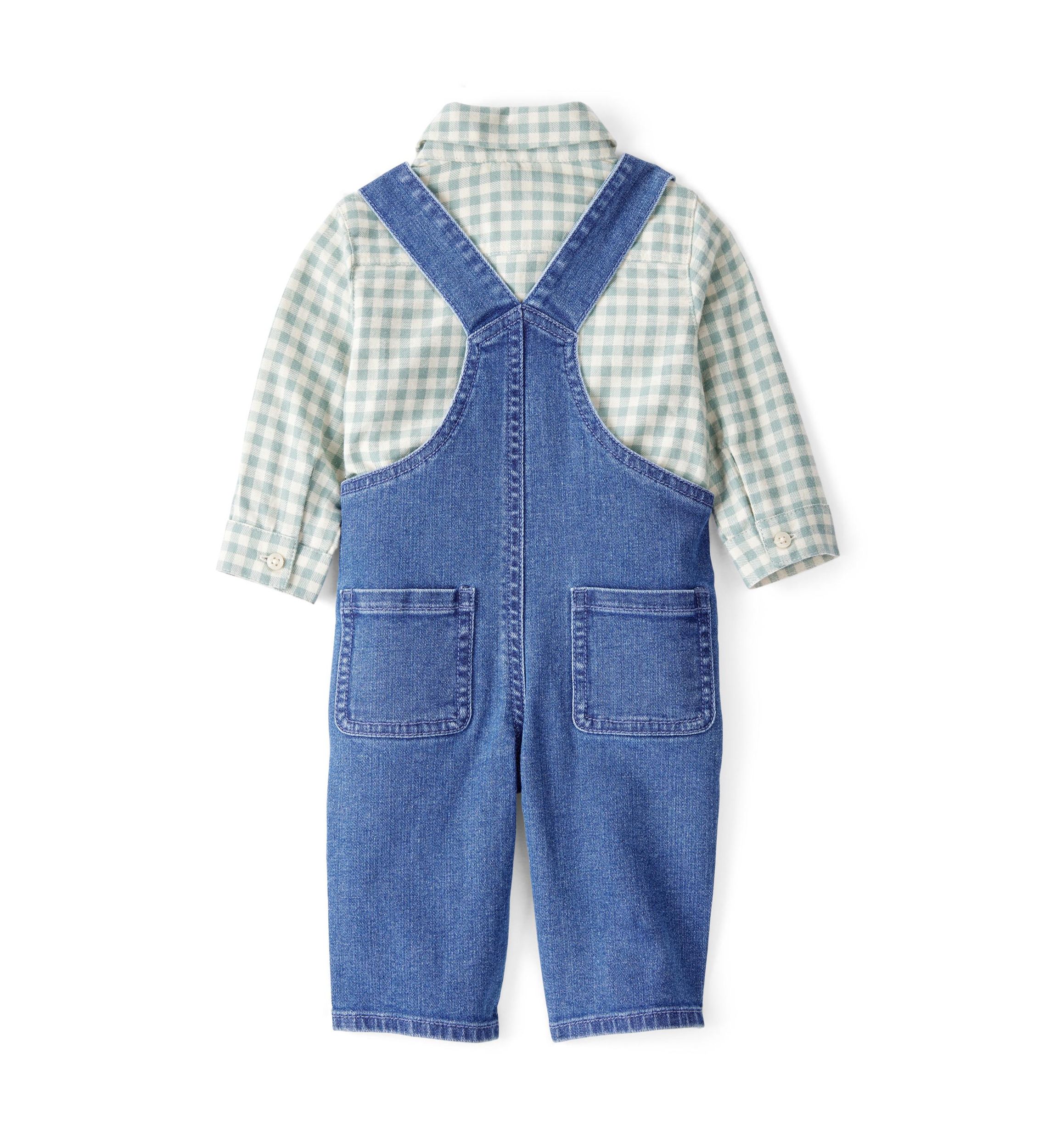 Baby Boys Overalls Set