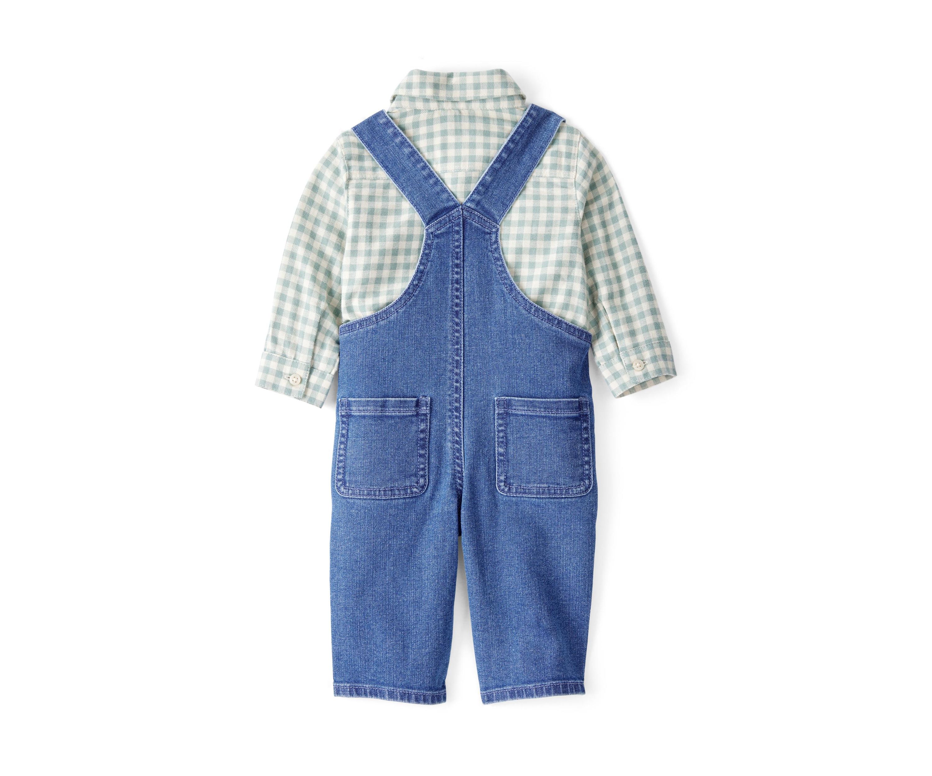 Baby Boys Overalls Set