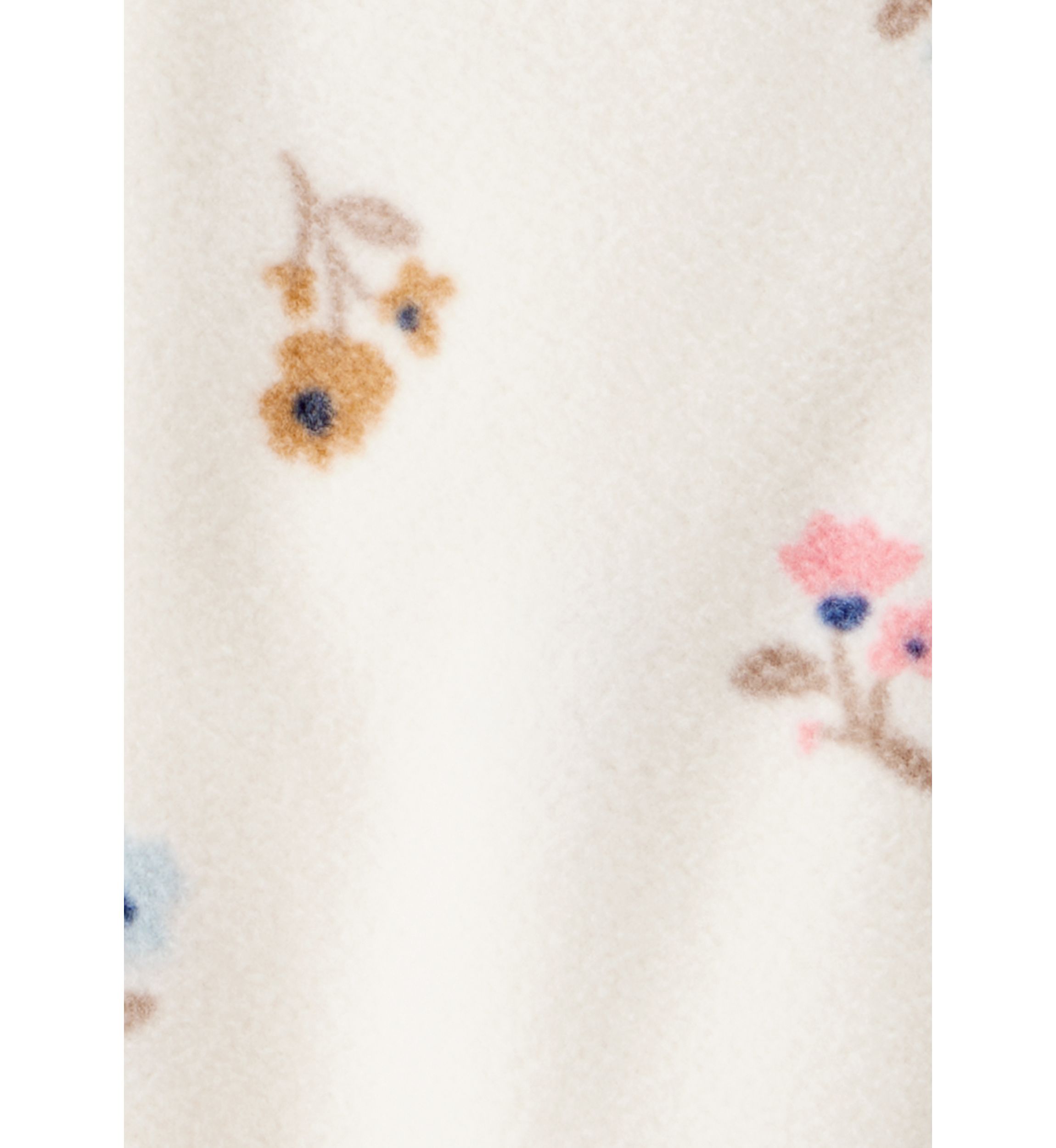 Baby Girls Printed Microfleece Footie Pajamas